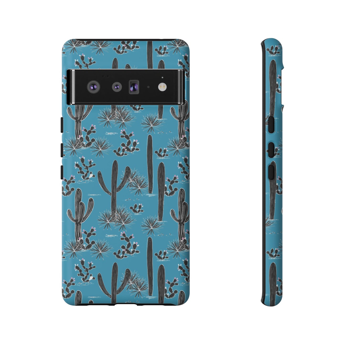 Turquoise Cactus Love Phone Case
