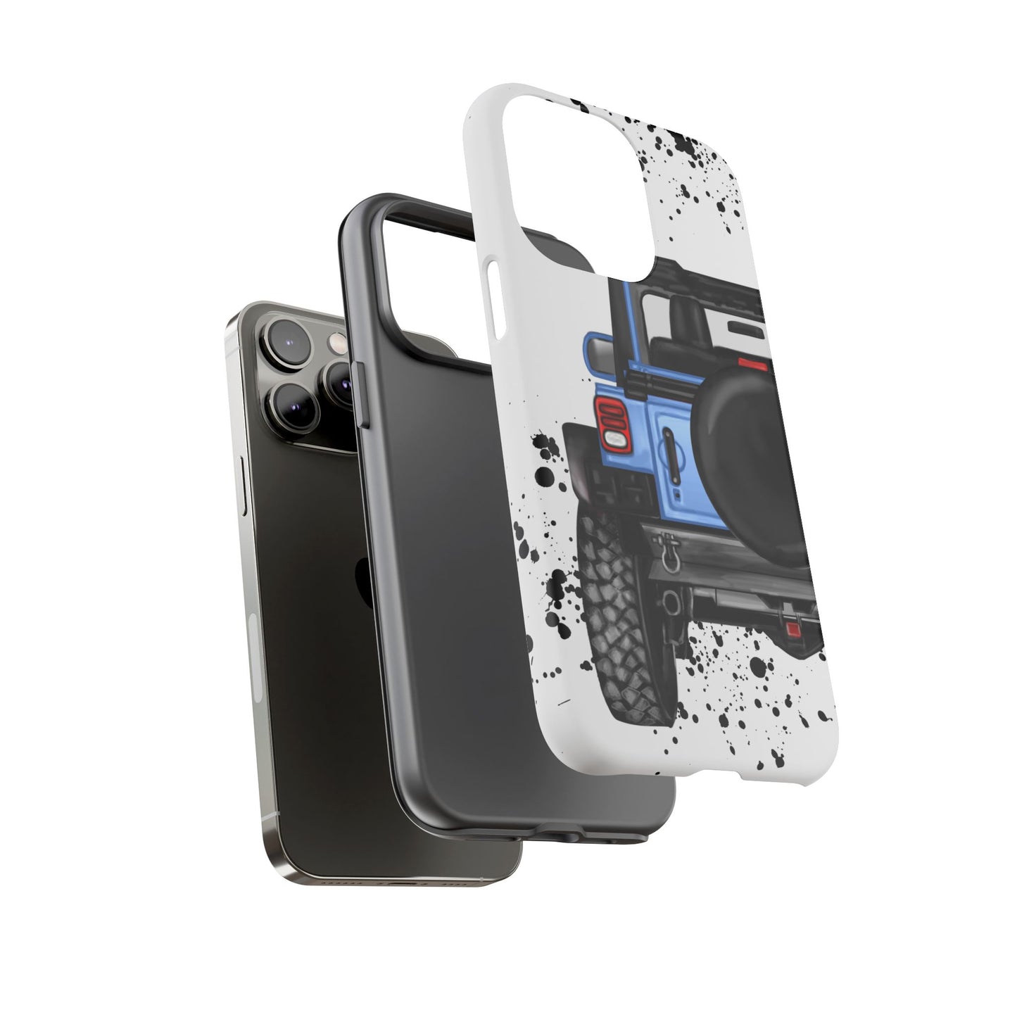 Off Road Life Light Blue Protective Case for Iphone, Google and Samsung