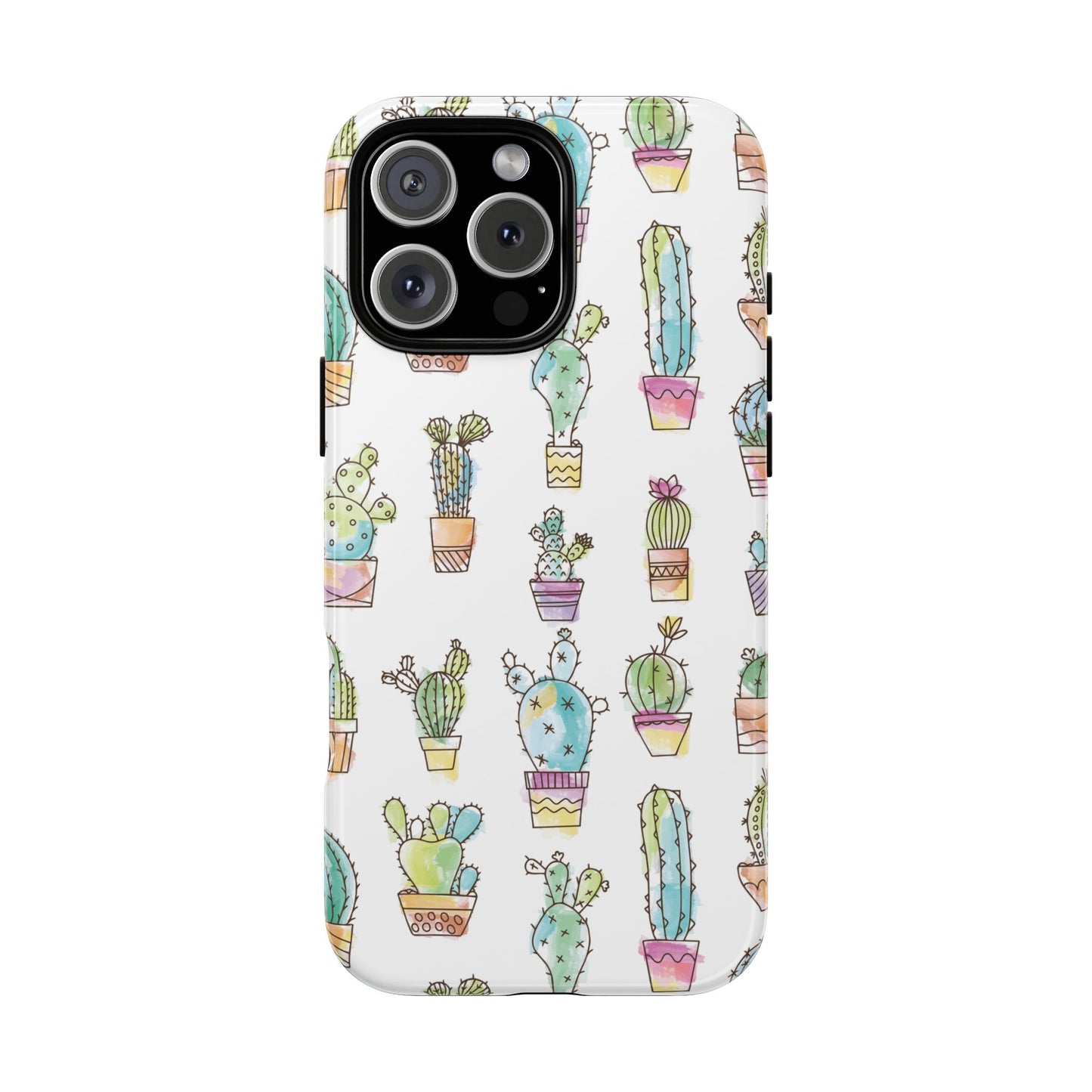 Pastel Cactus Love Phone Case