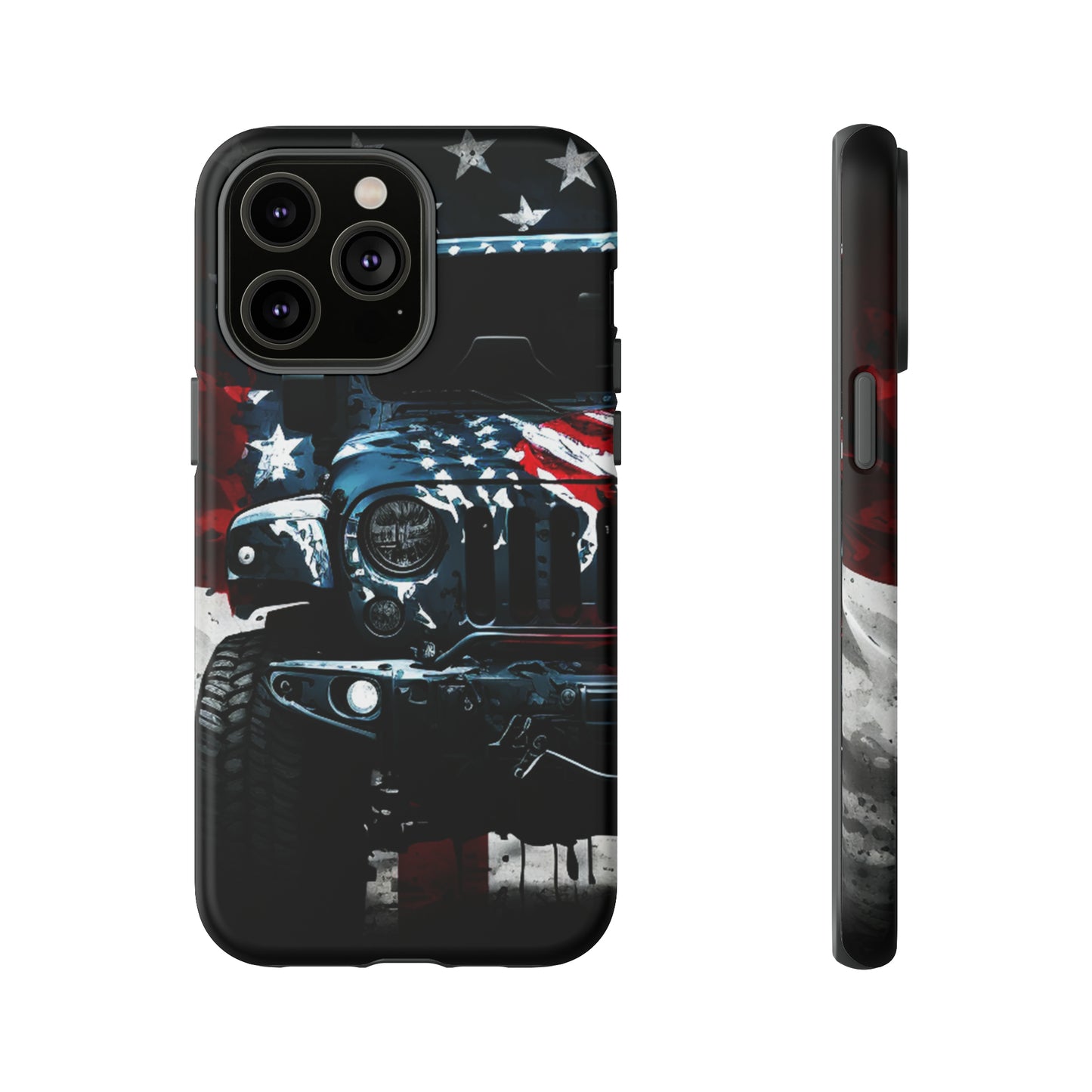 Off Roading Patriotic Protective Drop Proof Case Iphone, Samsung and Google phones