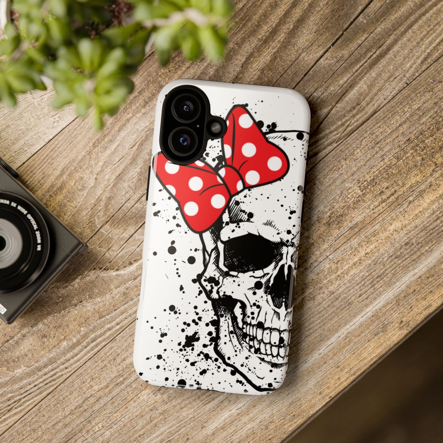 Disney Bow Skull Phone Case