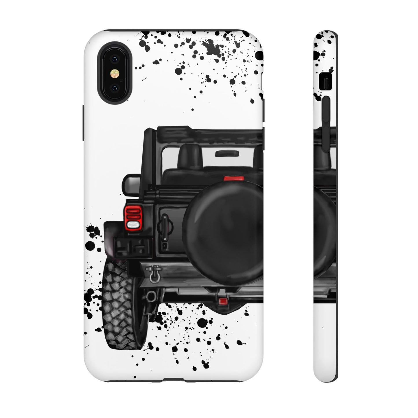 Off Road Life Black Protective Case for Iphone, Google and Samsung