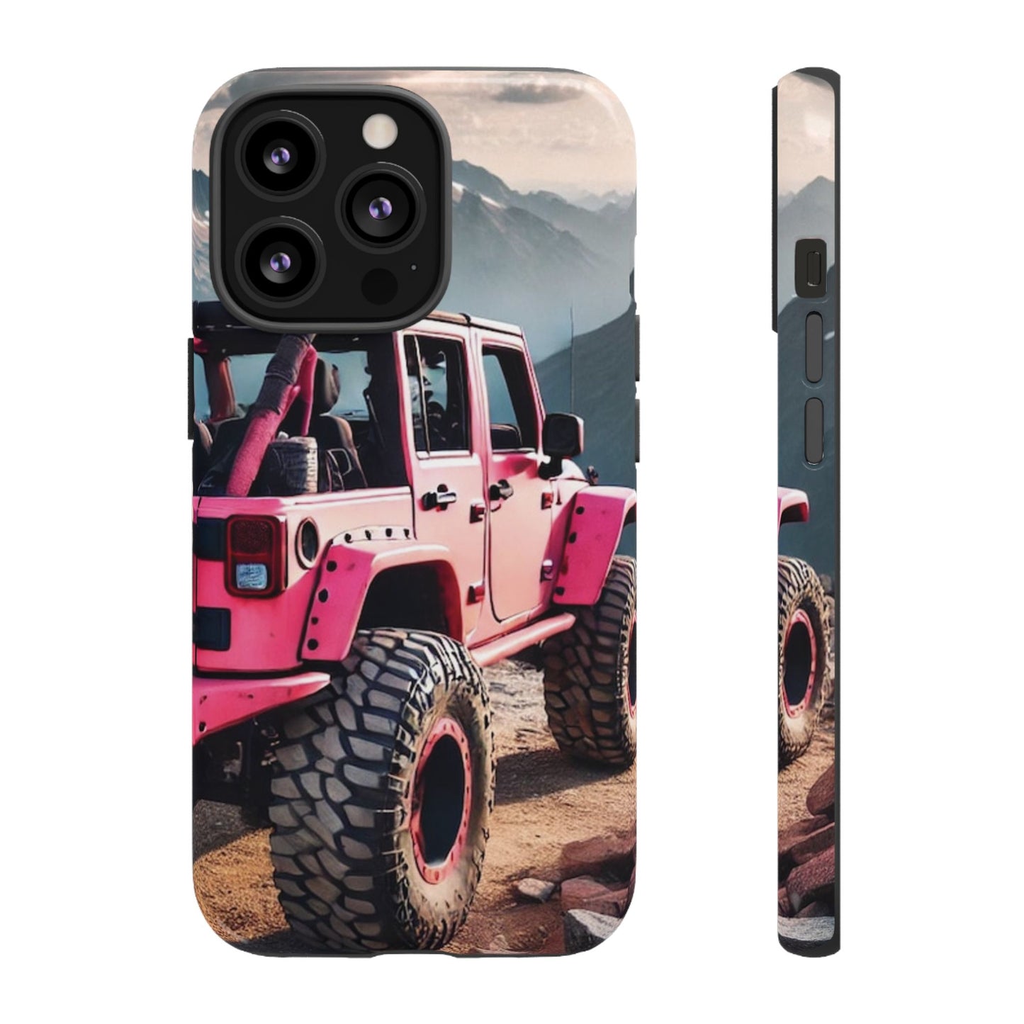 Pink Off Road Girl Phone Case
