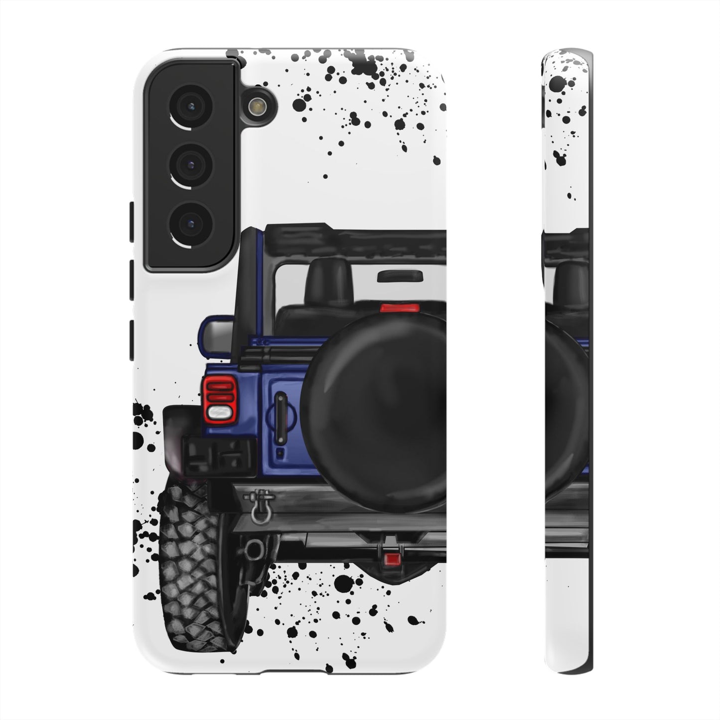 Off Road Life Dark Blue Protective Case for Iphone, Google and Samsung