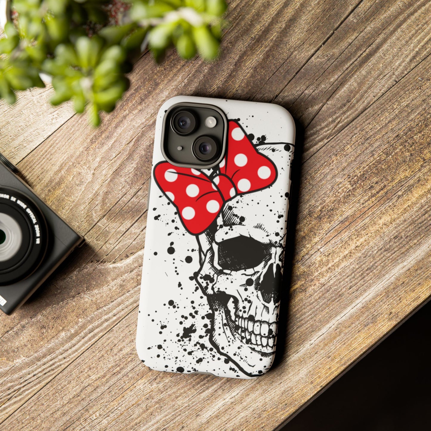 Disney Bow Skull Phone Case