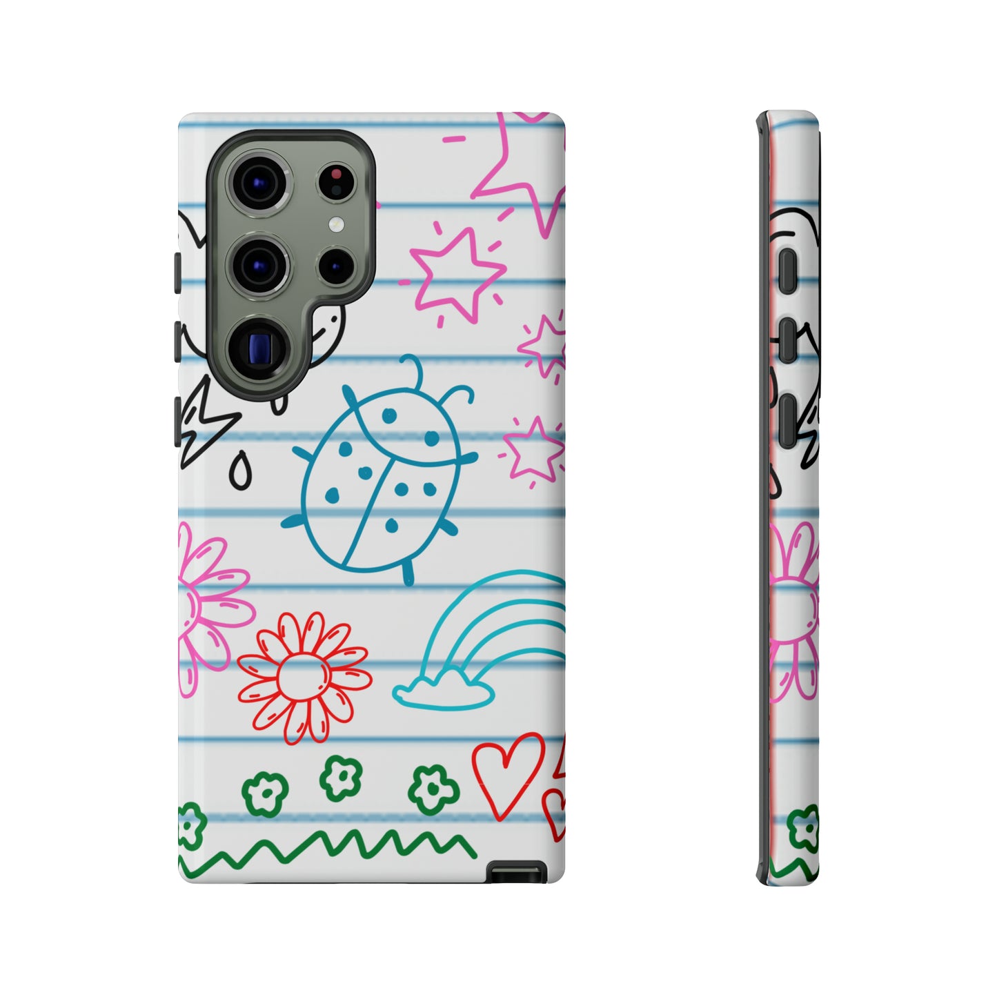 Kid Doodles Protective Phone Case for IPhone, Google and Samsung phones