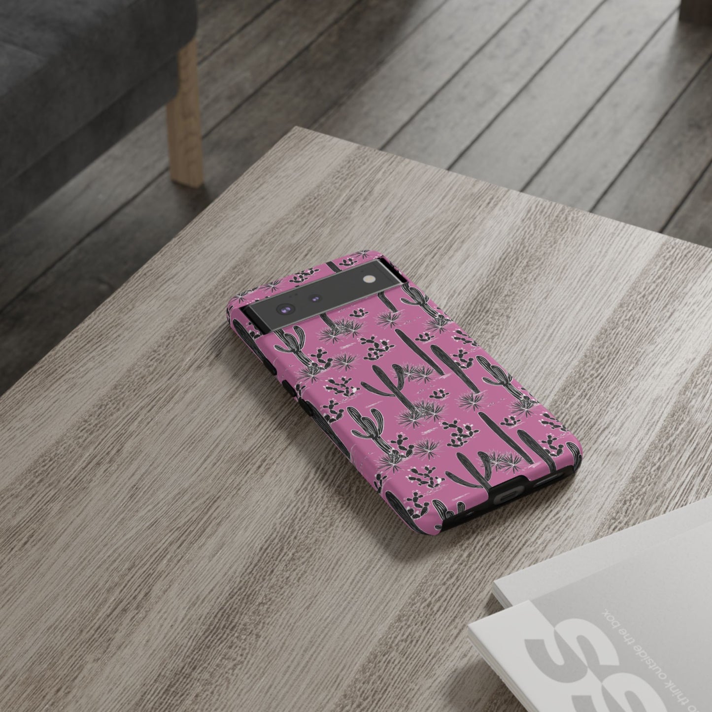 Pink Cactus Love Phone Case