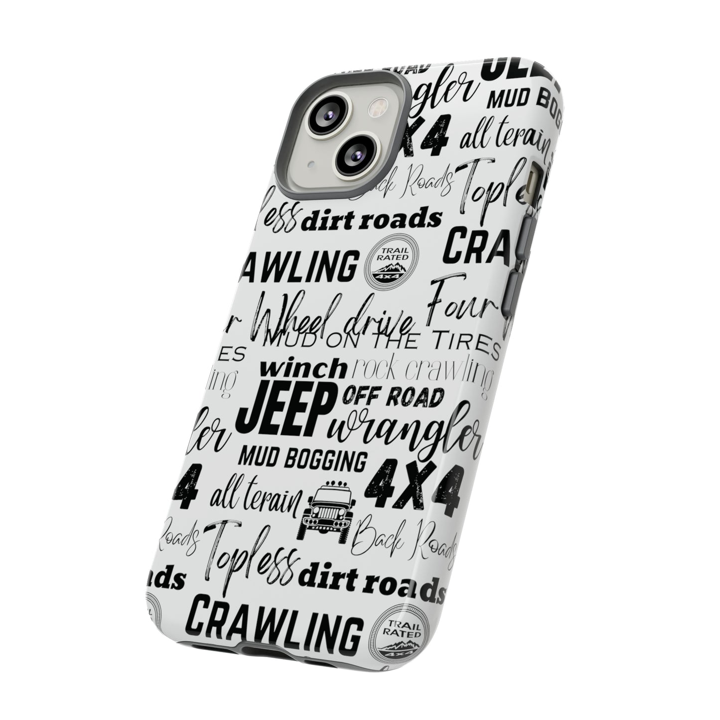 Off Road Subway Art Protective Phone Case for Iphone, Samsung and Google Phones