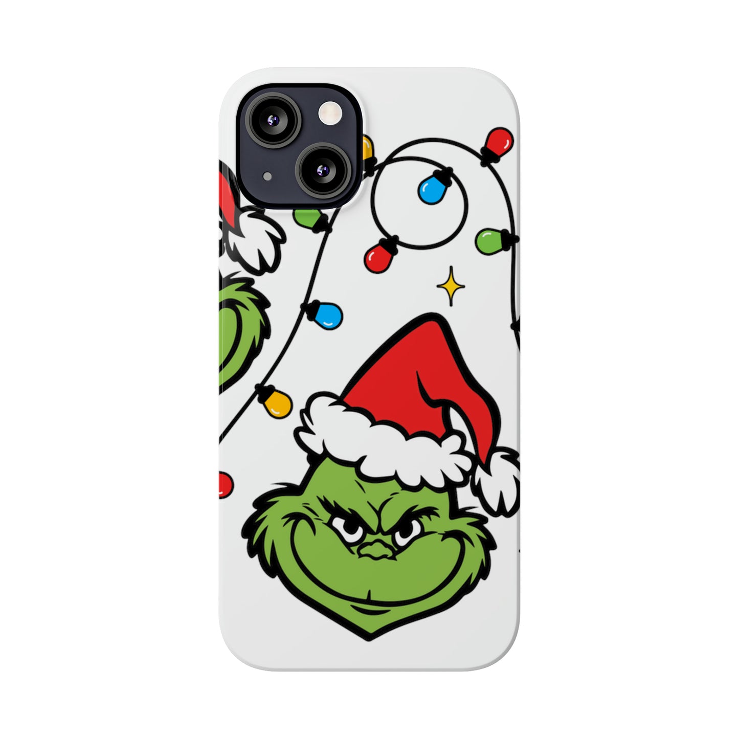 Grinchmas Lights Slim Phone Case for Iphone