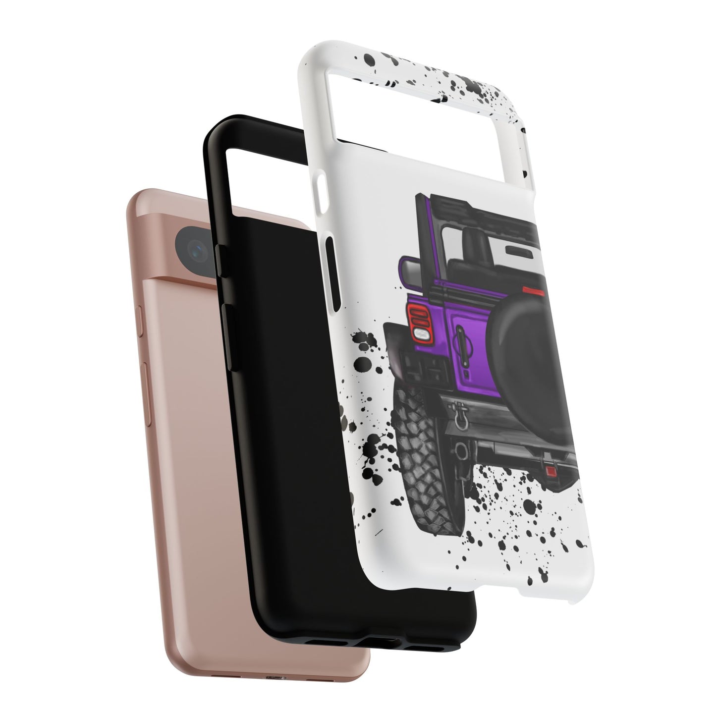 Off Road Life Purple Protective Case for Iphone, Google and Samsung