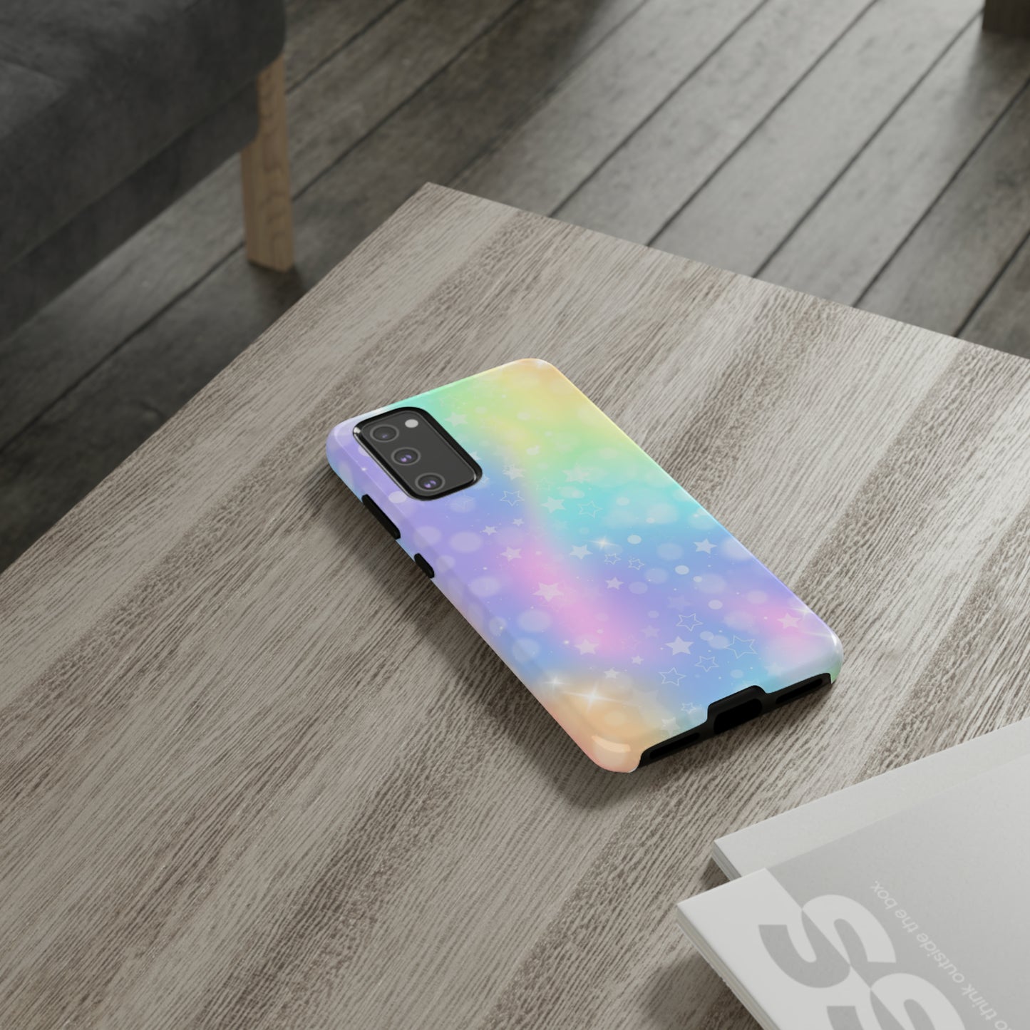 Ombre Star Protective Phone Case for IPhone, Google and Samsung Phones