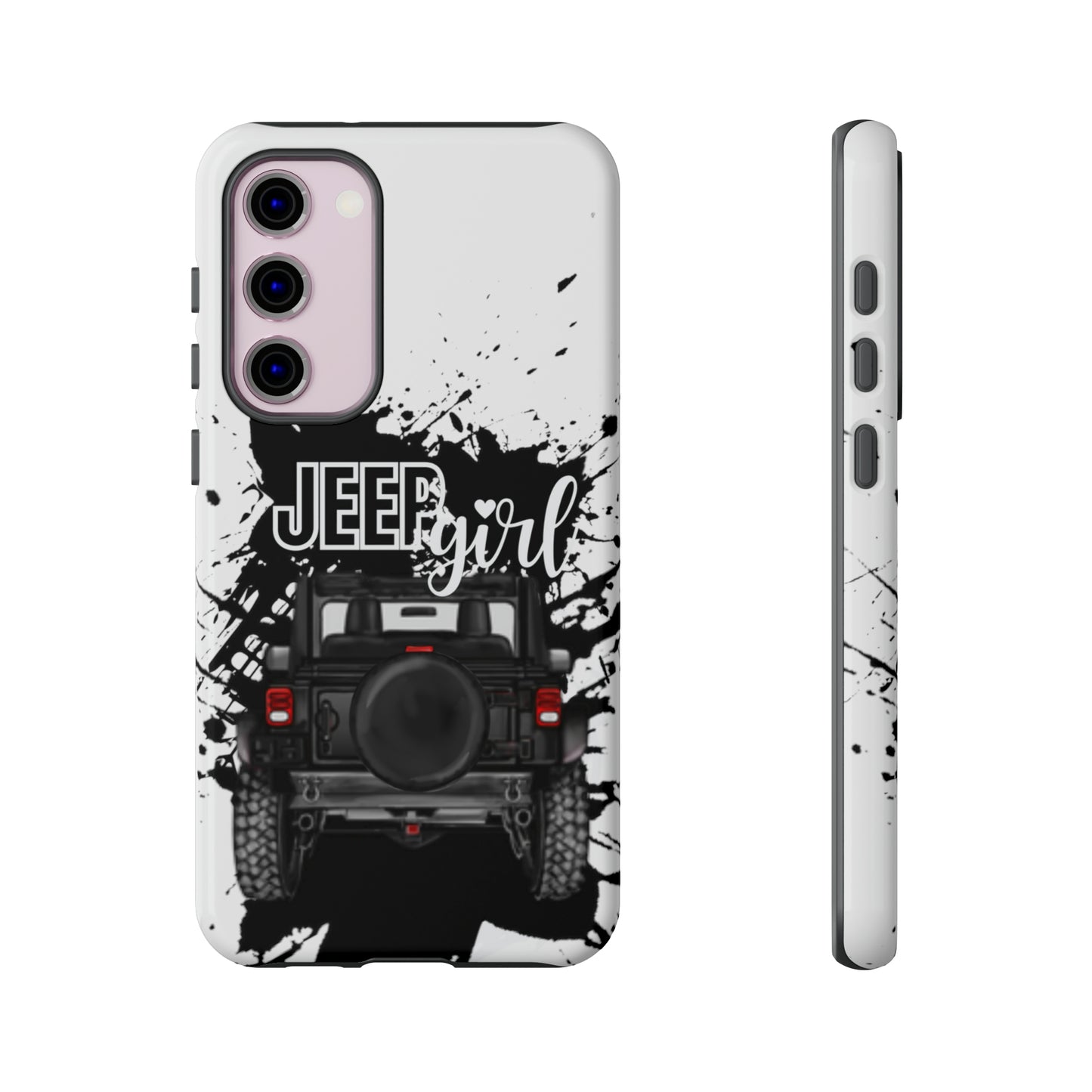 Off Road Girl Black Tough Cases