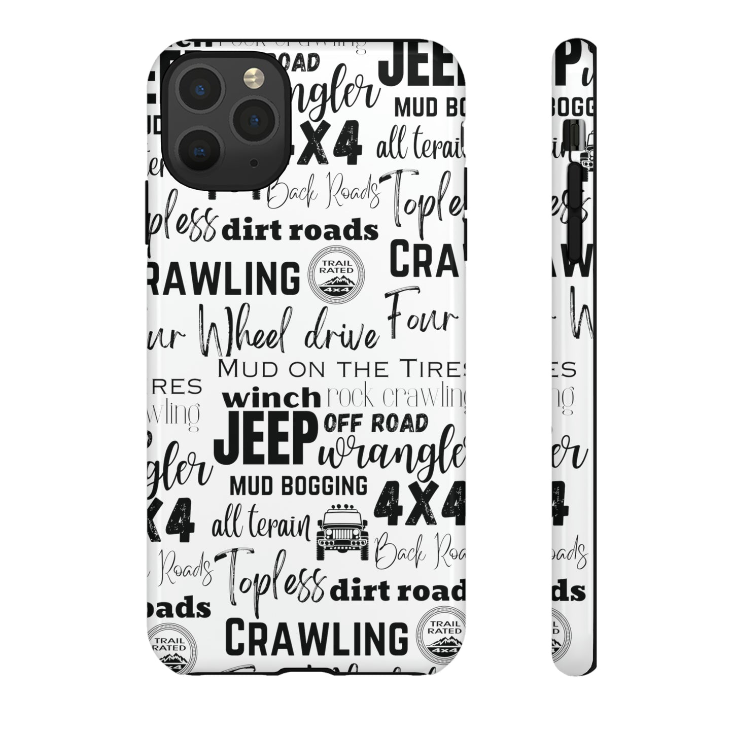 Off Road Subway Art Protective Phone Case for Iphone, Samsung and Google Phones