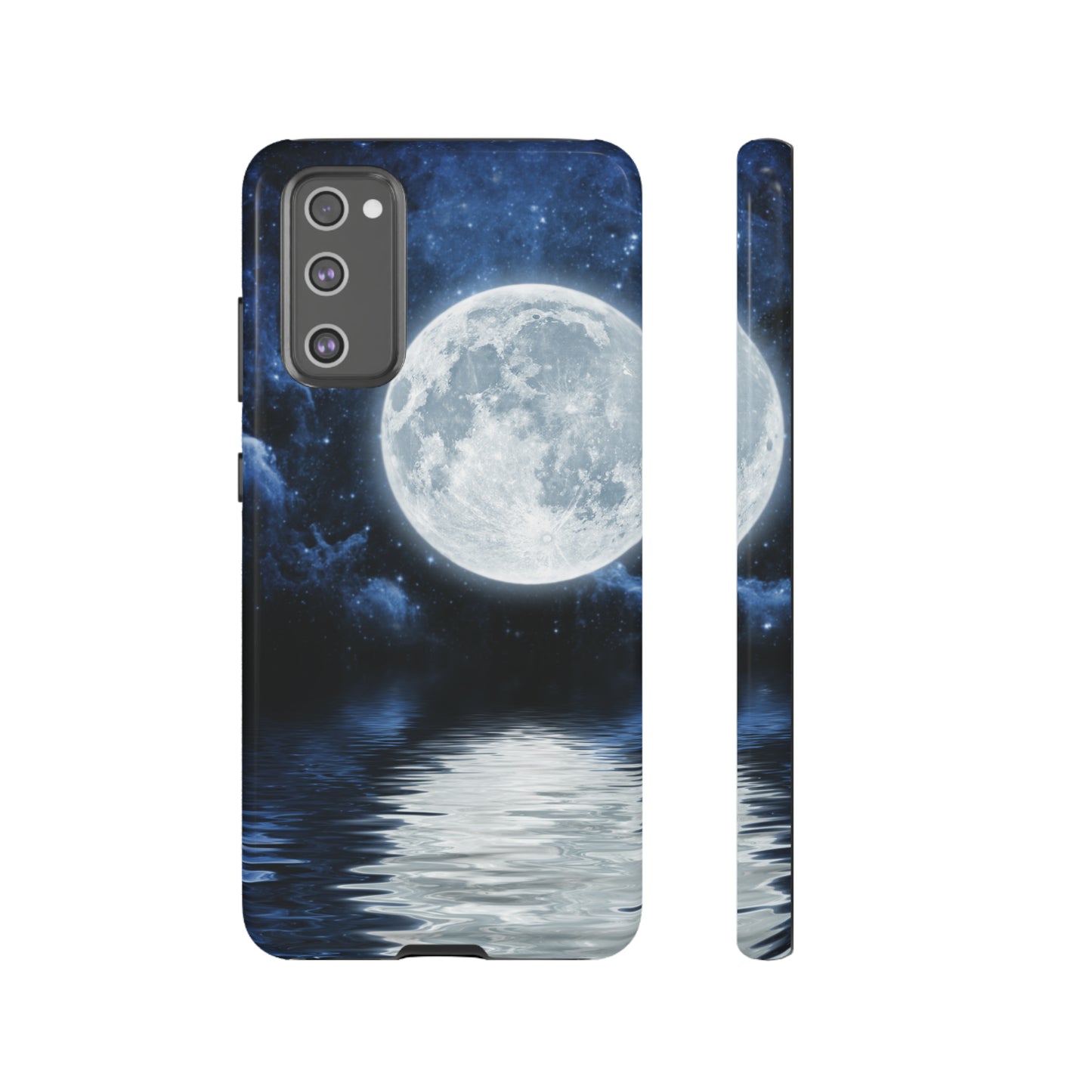 Moon Reflection Protective Phone Case for IPhone, Google and Samsung Phones