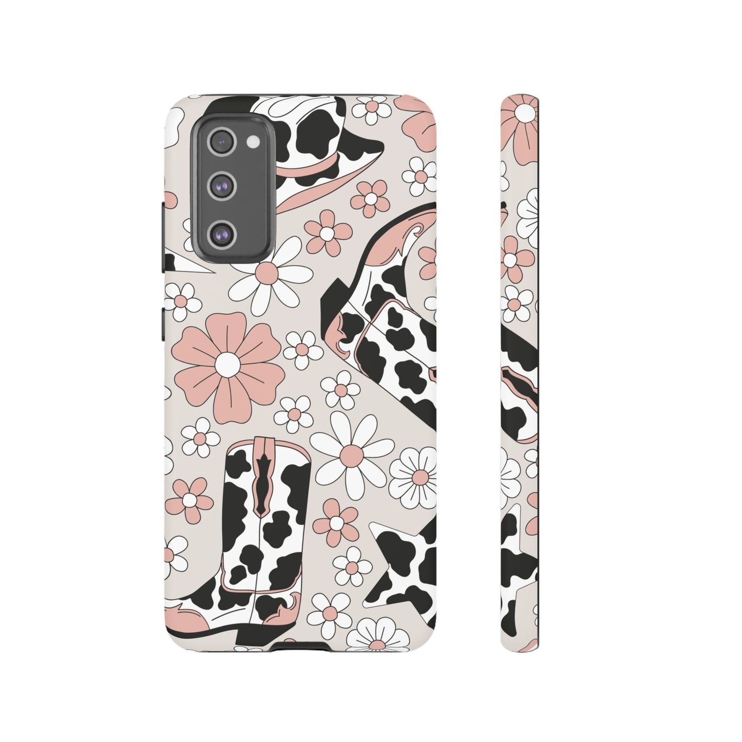 Western Flower Protective Phone Case