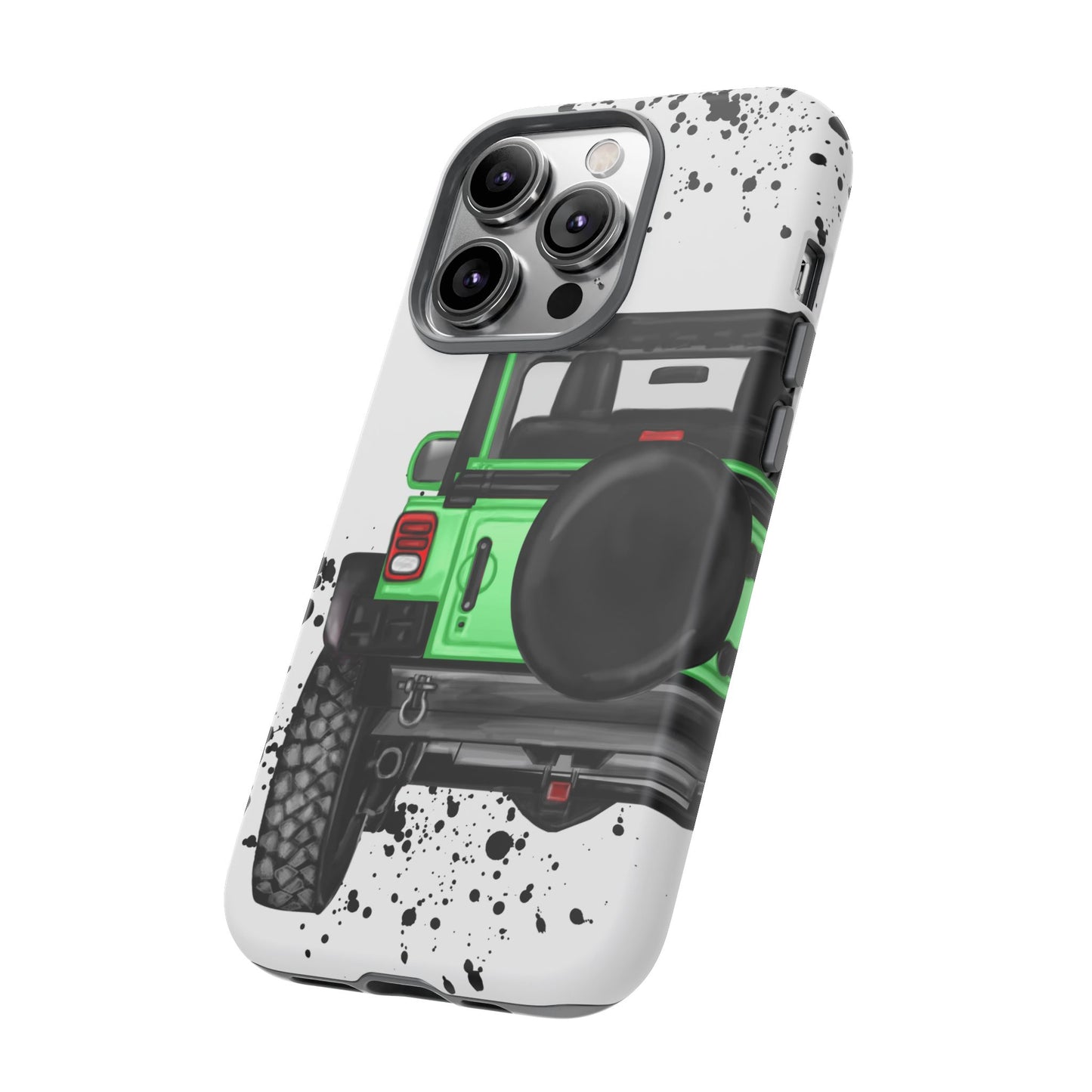 Off Road Life Green Protective Case for Iphone, Google and Samsung