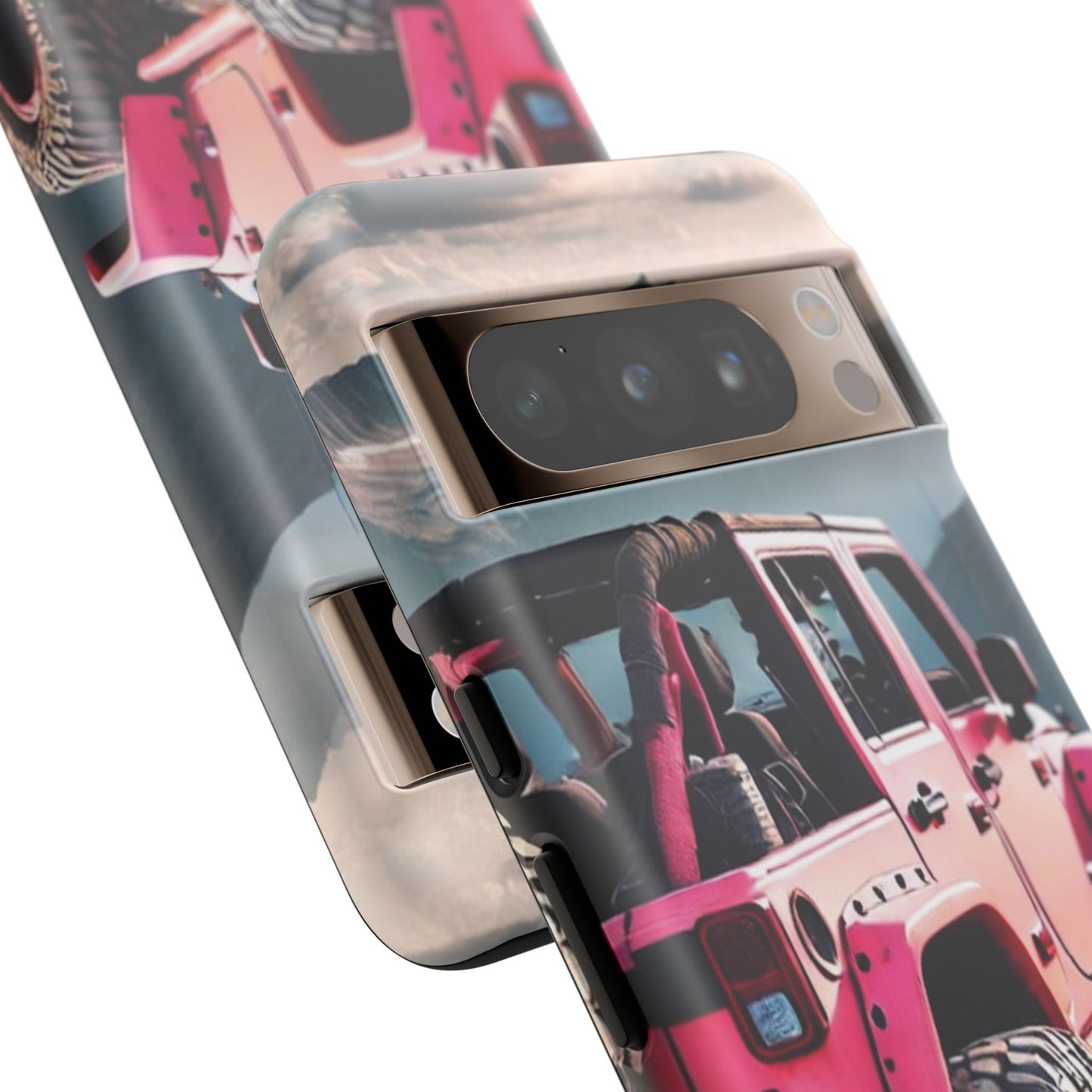 Pink Off Road Girl Phone Case