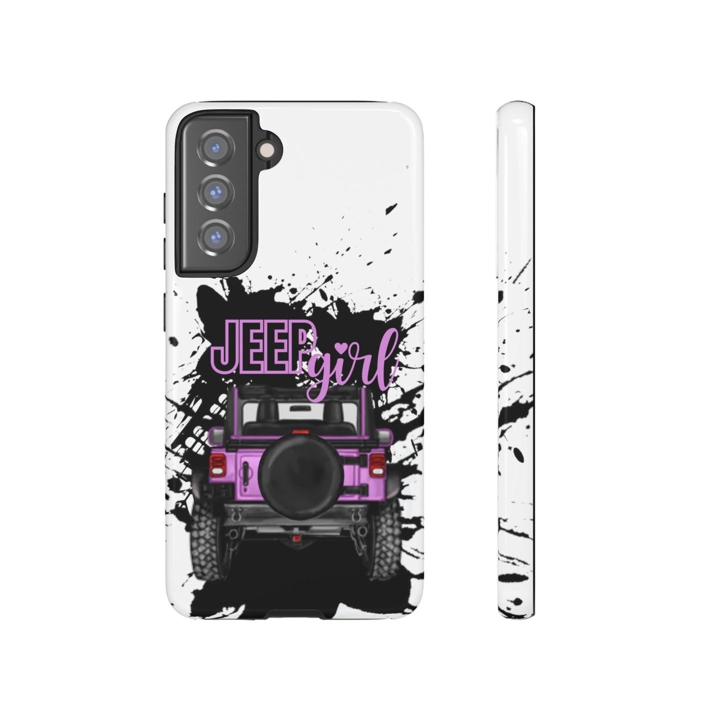 Off Road Girl Pink Tough Cases