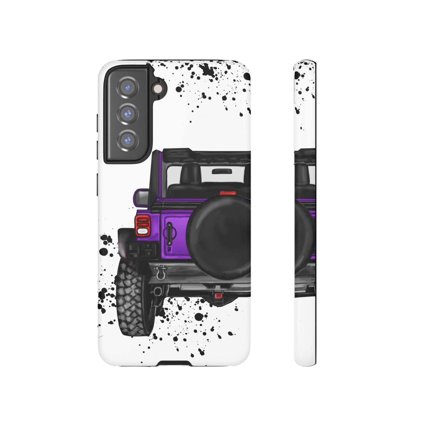 Off Road Life Purple Protective Case for Iphone, Google and Samsung