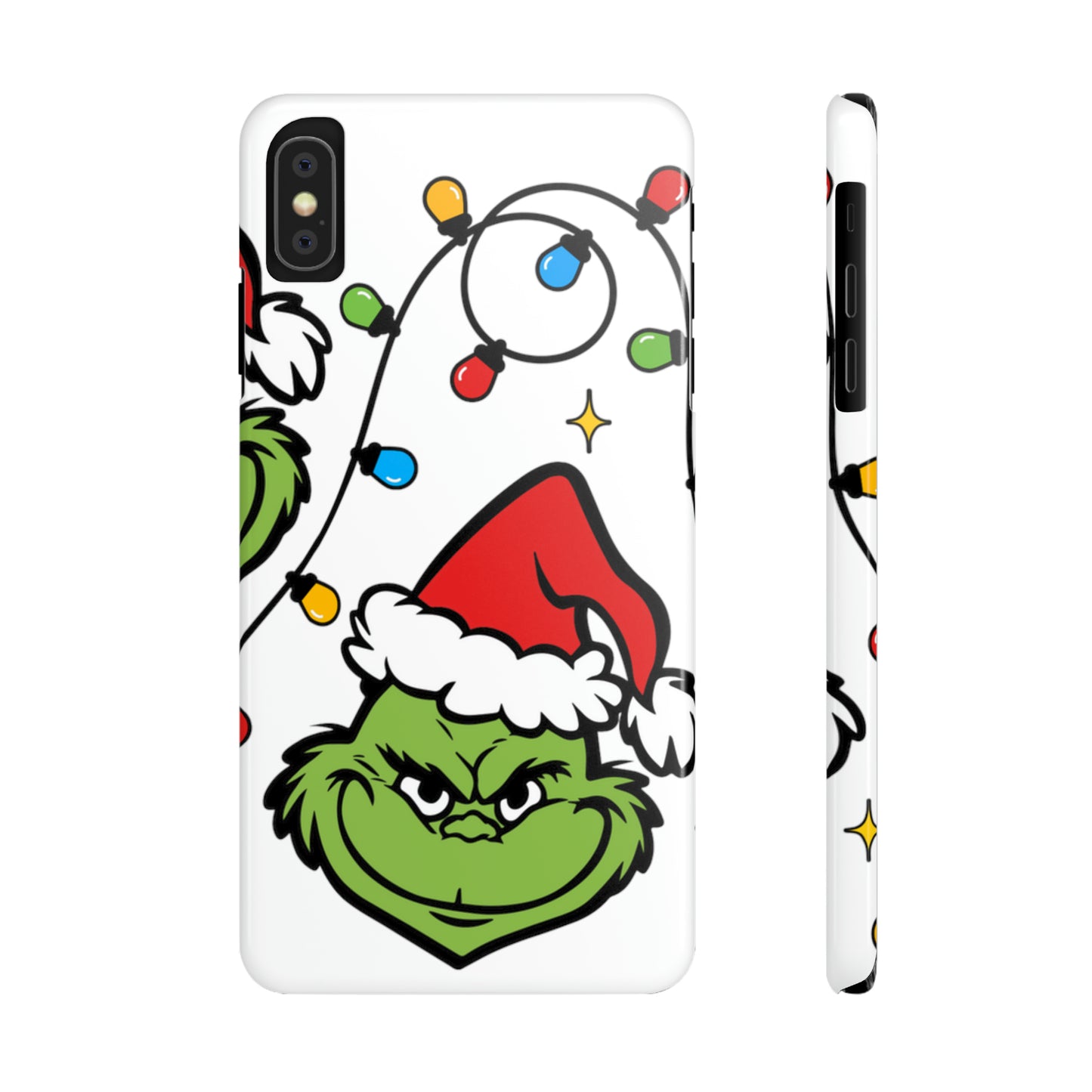 Grinchmas Lights Slim Phone Case for Iphone