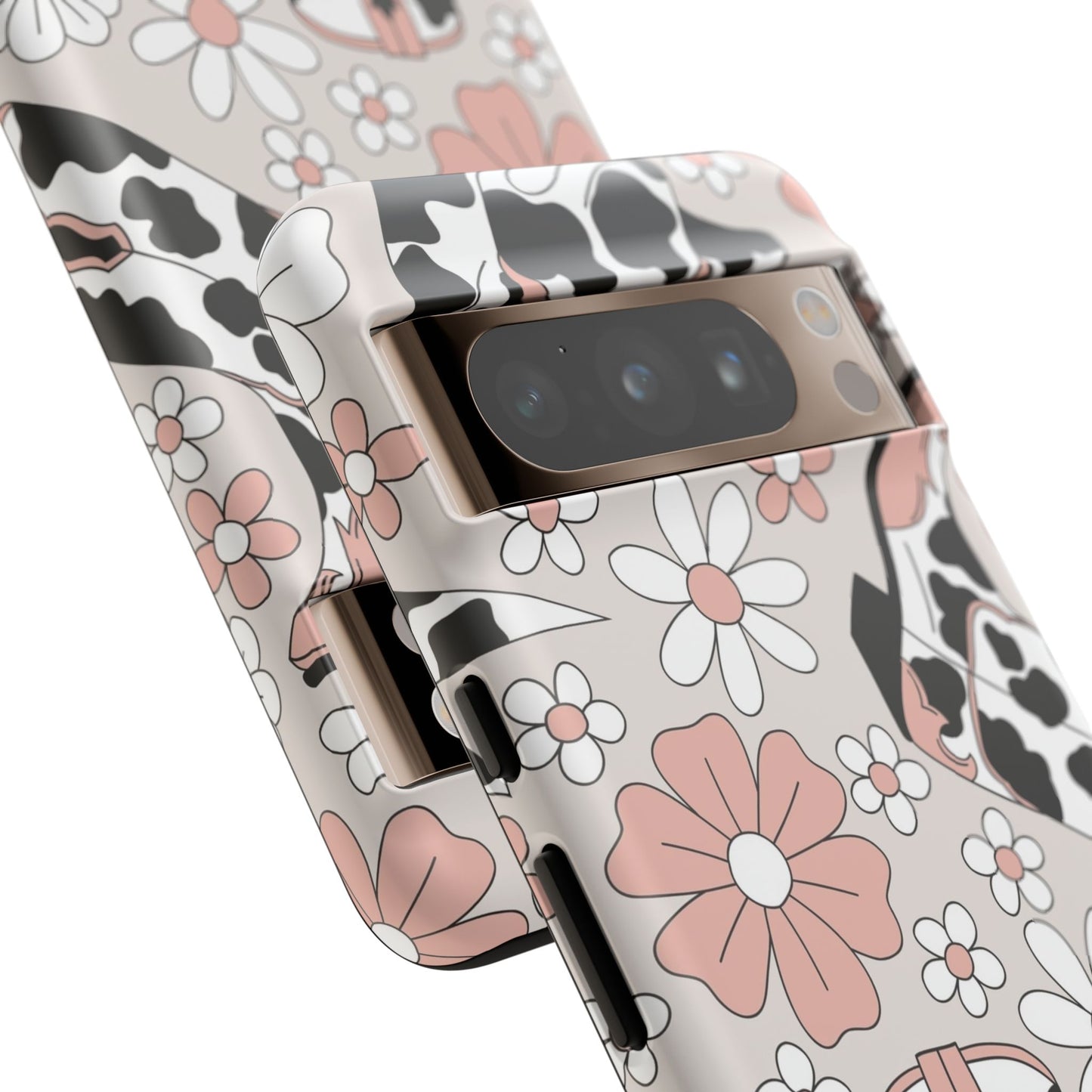 Western Flower Protective Phone Case for Google, Iphone and Samsung Phones