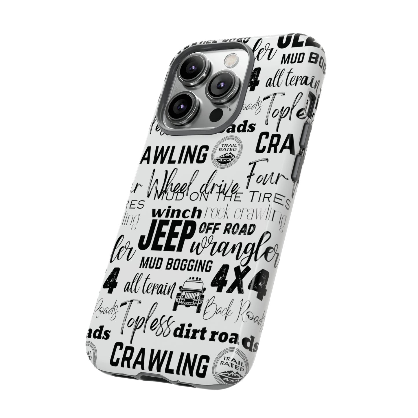 Off Road Subway Art Protective Phone Case for Iphone, Samsung and Google Phones