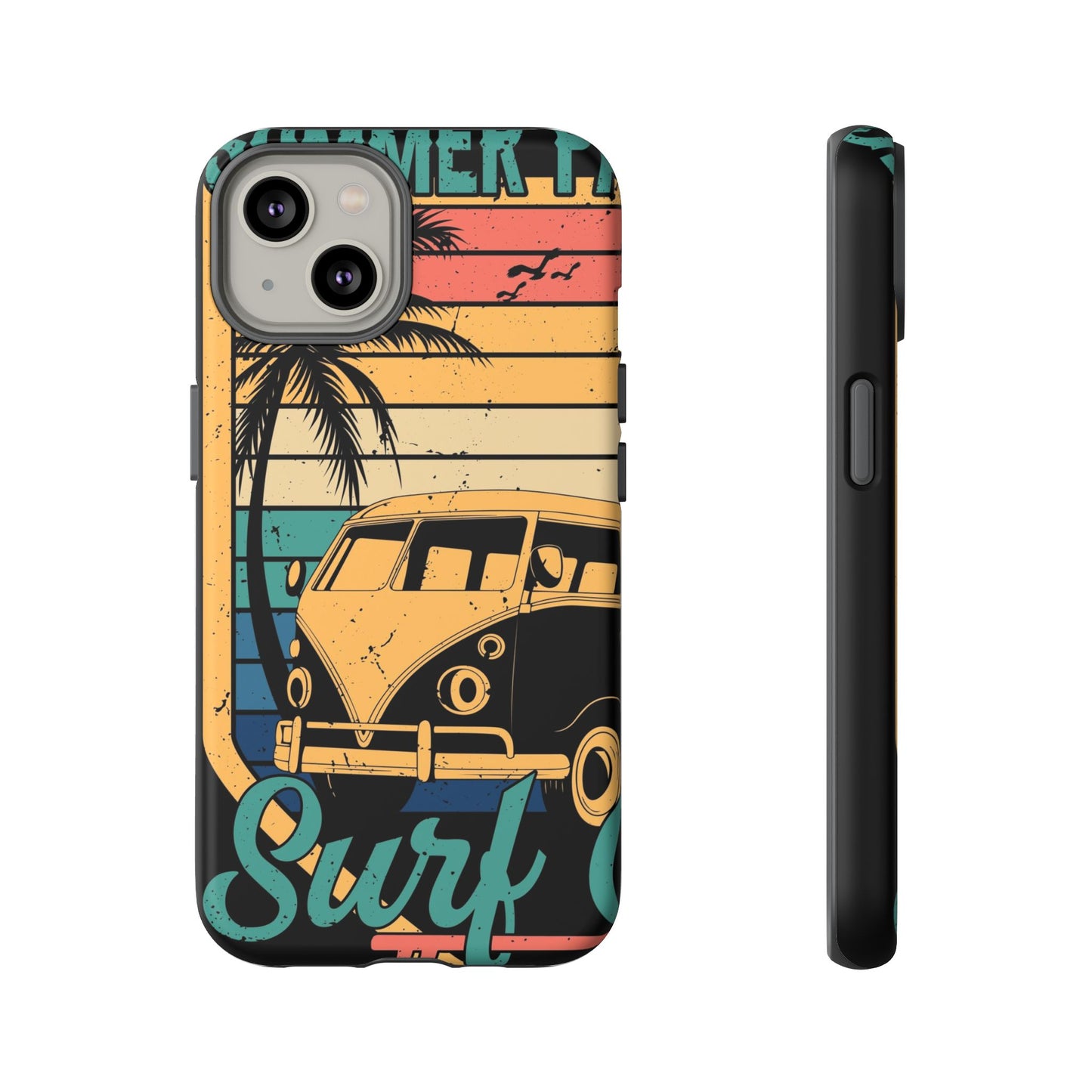 Retro Van Surf Summer Protective Phone Case