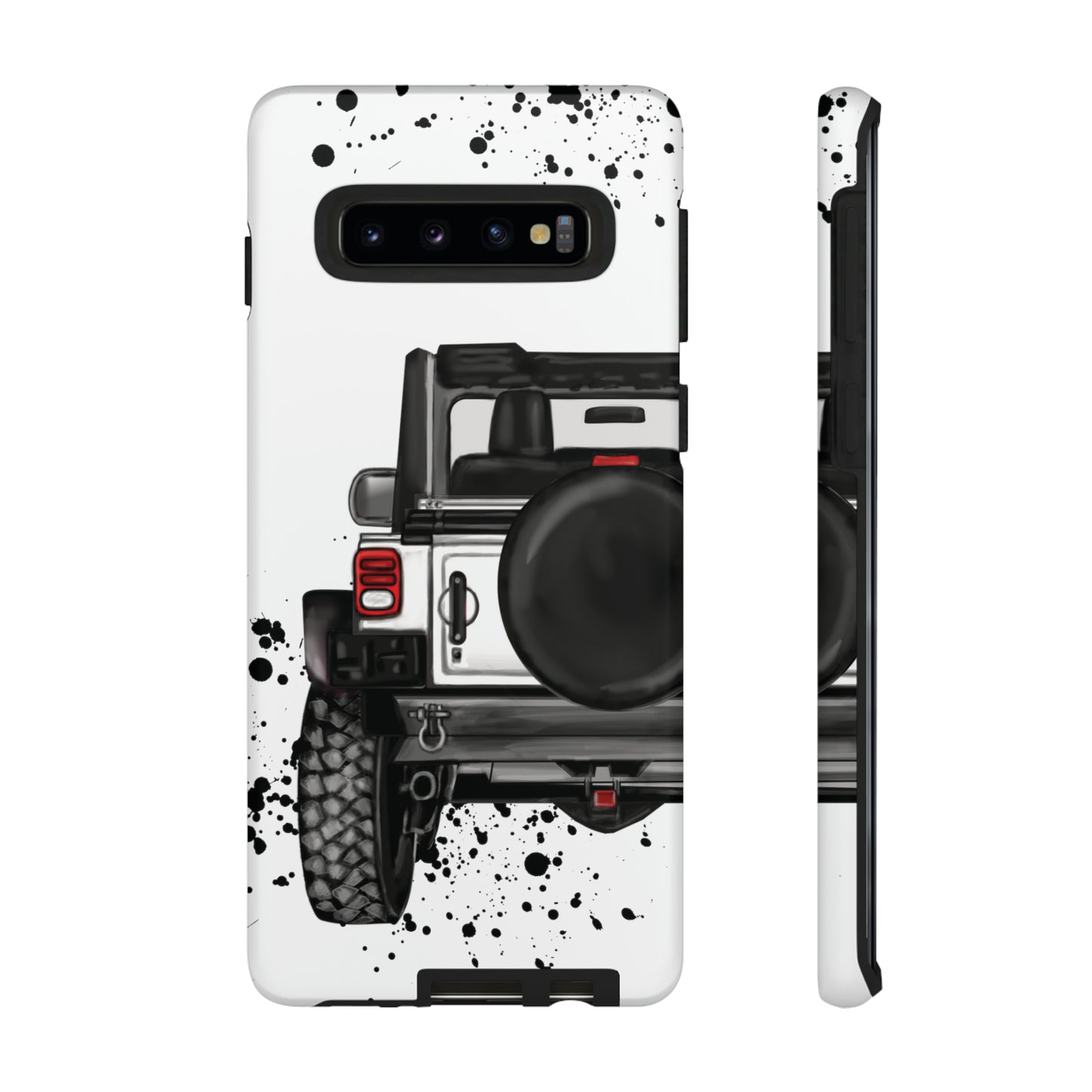 Off Road Life White Protective Case for Iphone, Google and Samsung