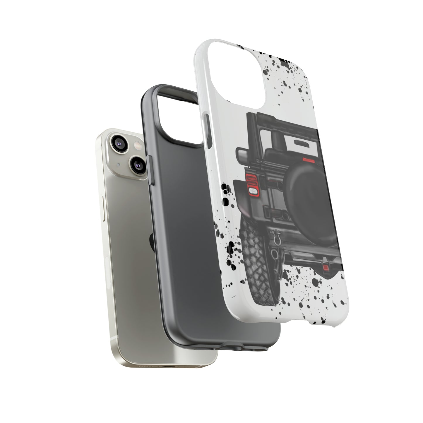 Off Road Life Charcoal Grey Protective Case for Iphone, Google and Samsung