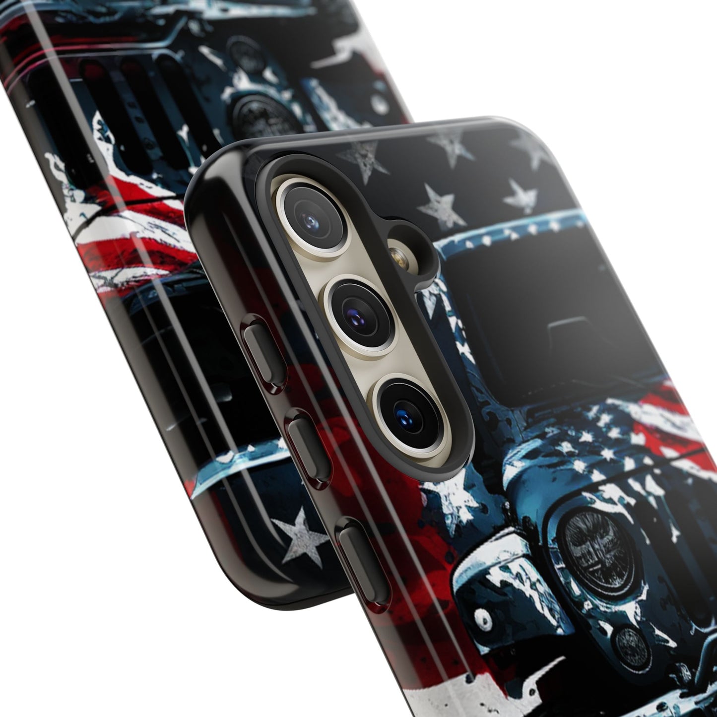 Off Roading Patriotic Protective Drop Proof Case Iphone, Samsung and Google phones