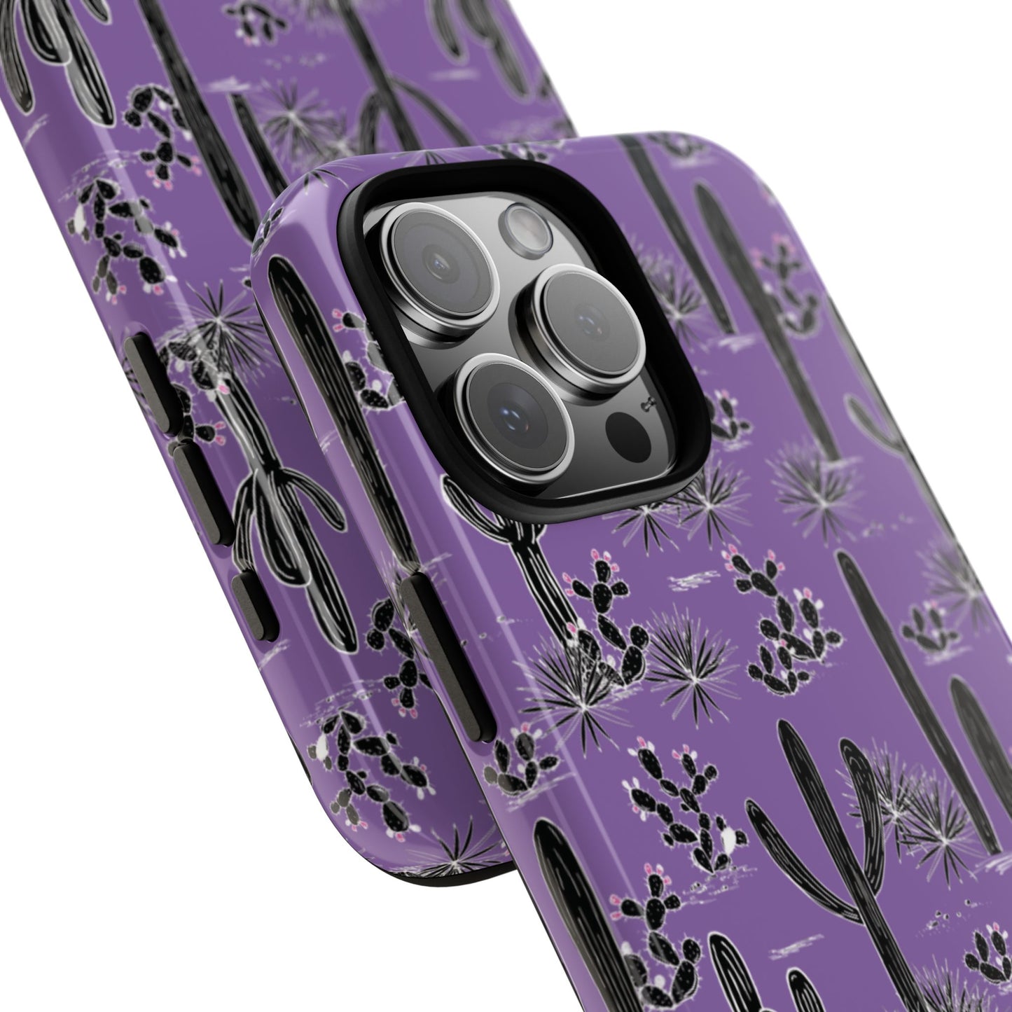 Purple Cactus Love Phone Case