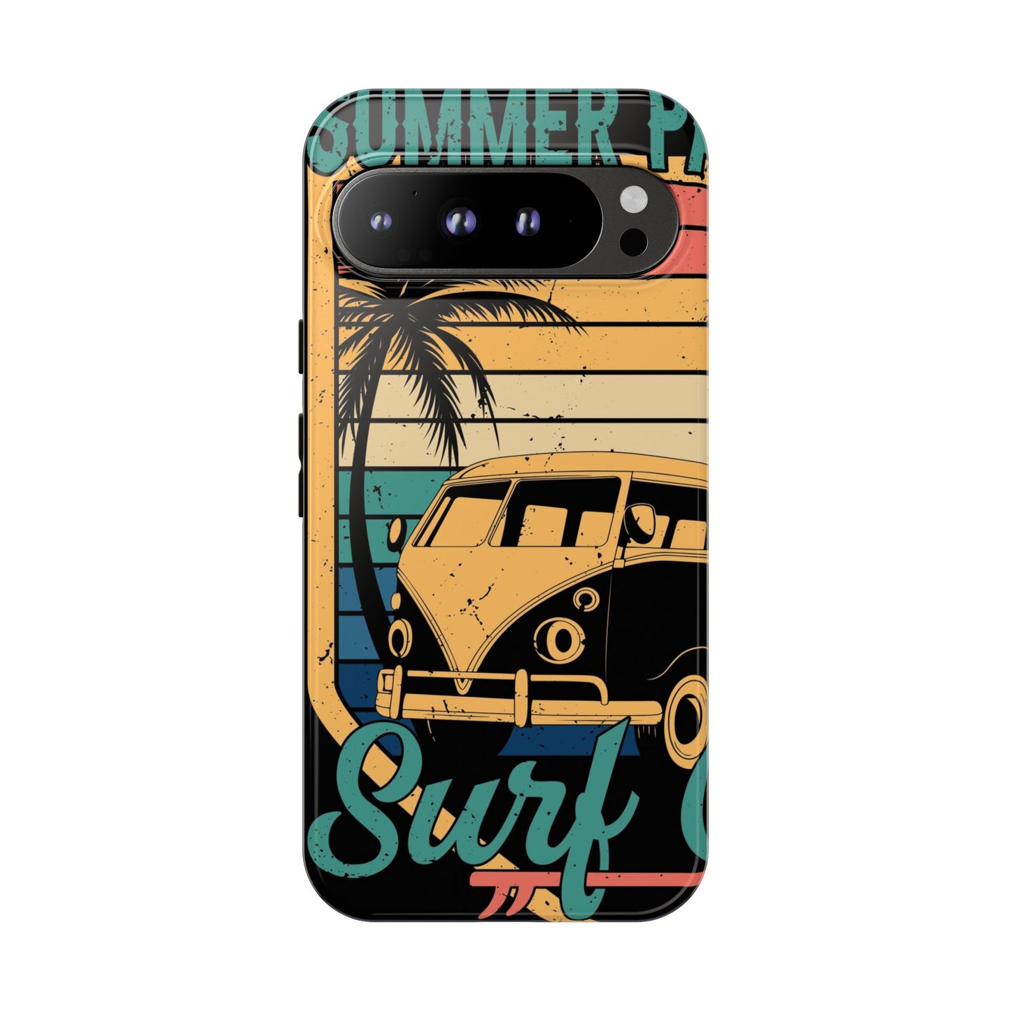 Retro Van Surf Summer Protective Phone Case