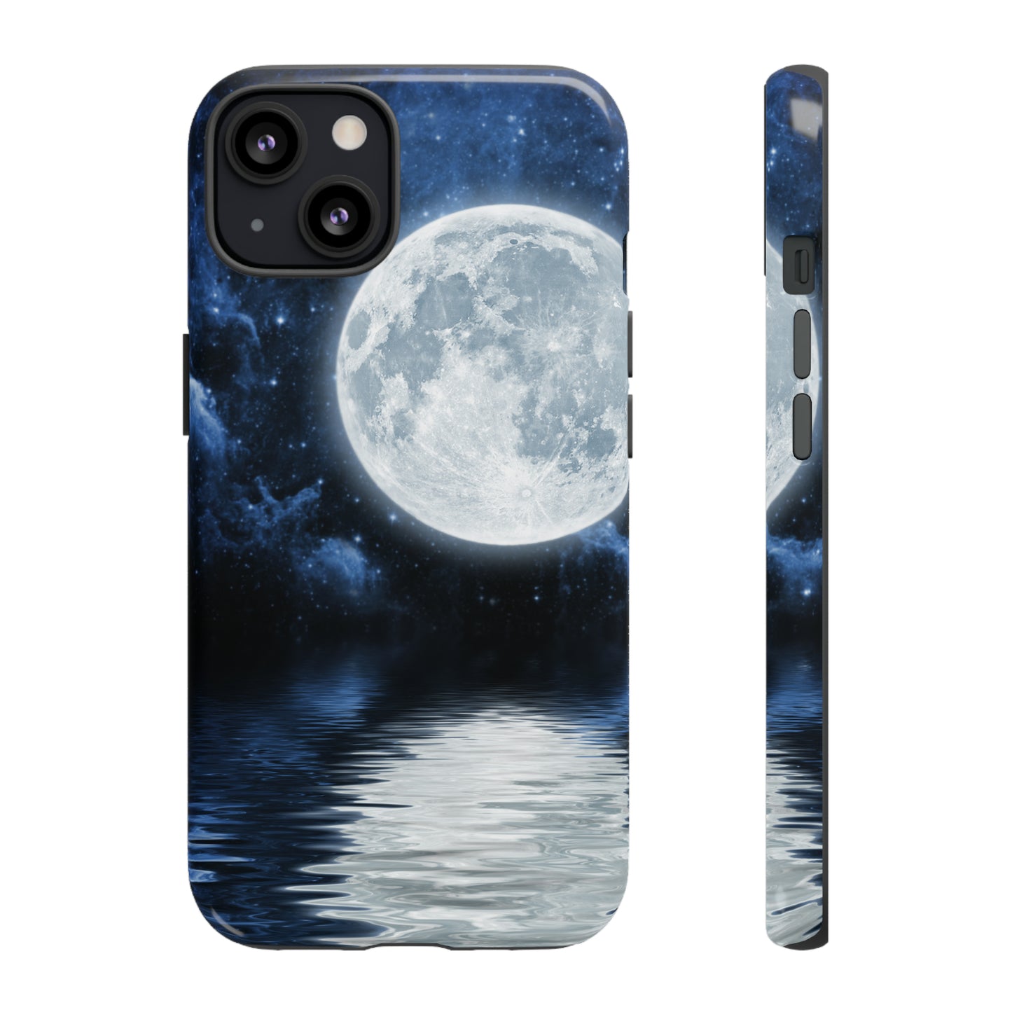 Moon Reflection Protective Phone Case for IPhone, Google and Samsung Phones