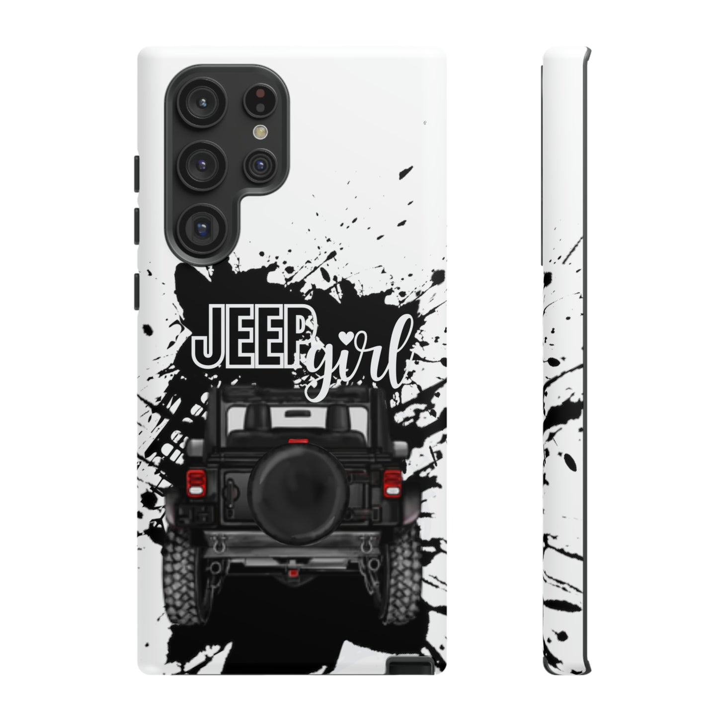 Off Road Girl Black Tough Cases