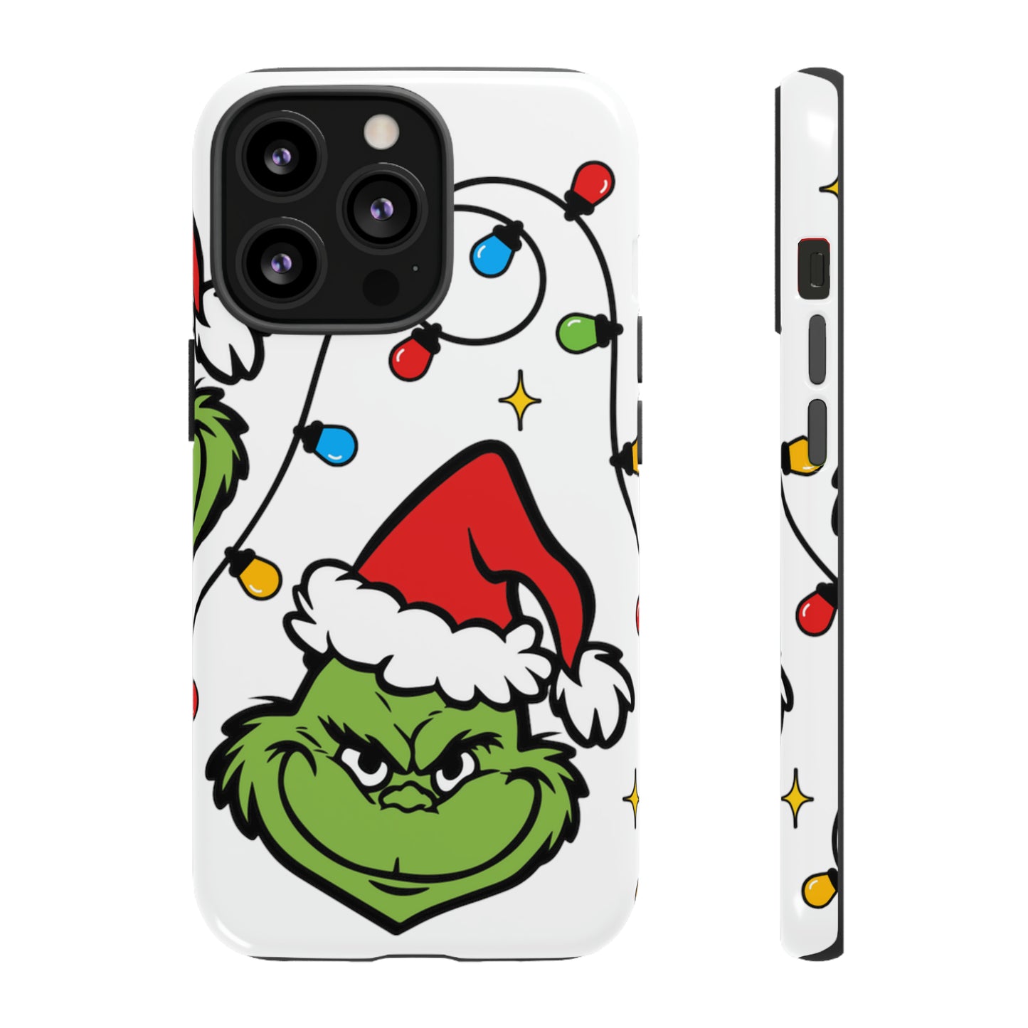 Grinchmas Lights Protective Case for IPhone, Samsung and Google Phones