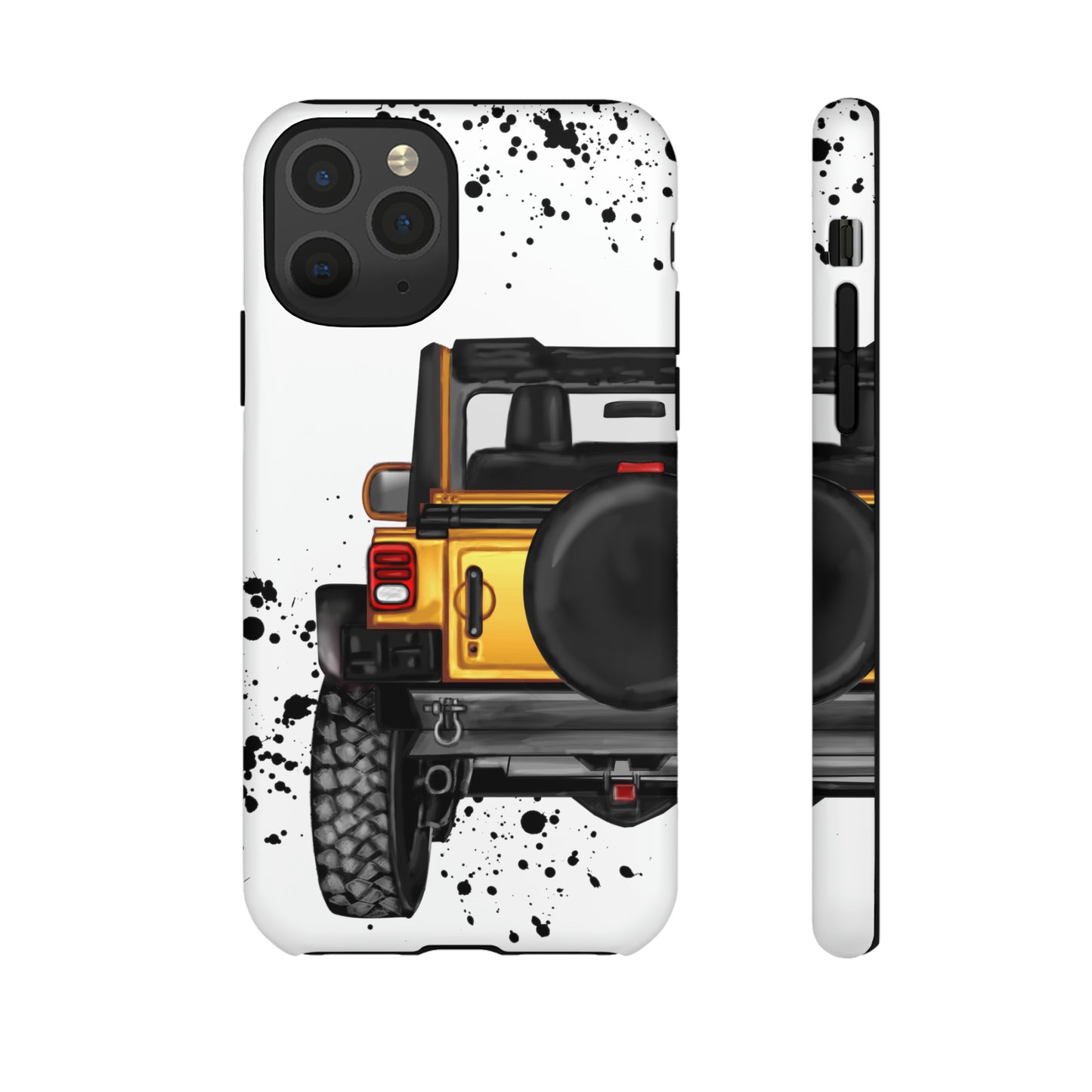 Off Road Life Yellow Protective Case for Iphone, Google and Samsung