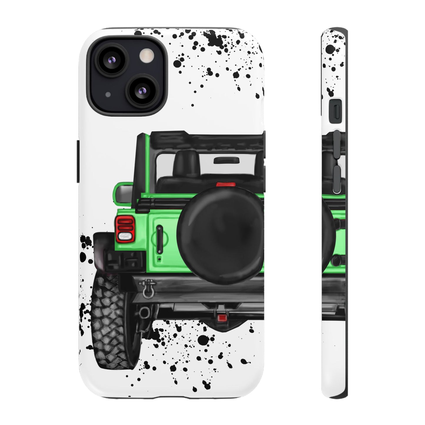 Off Road Life Green Protective Case for Iphone, Google and Samsung