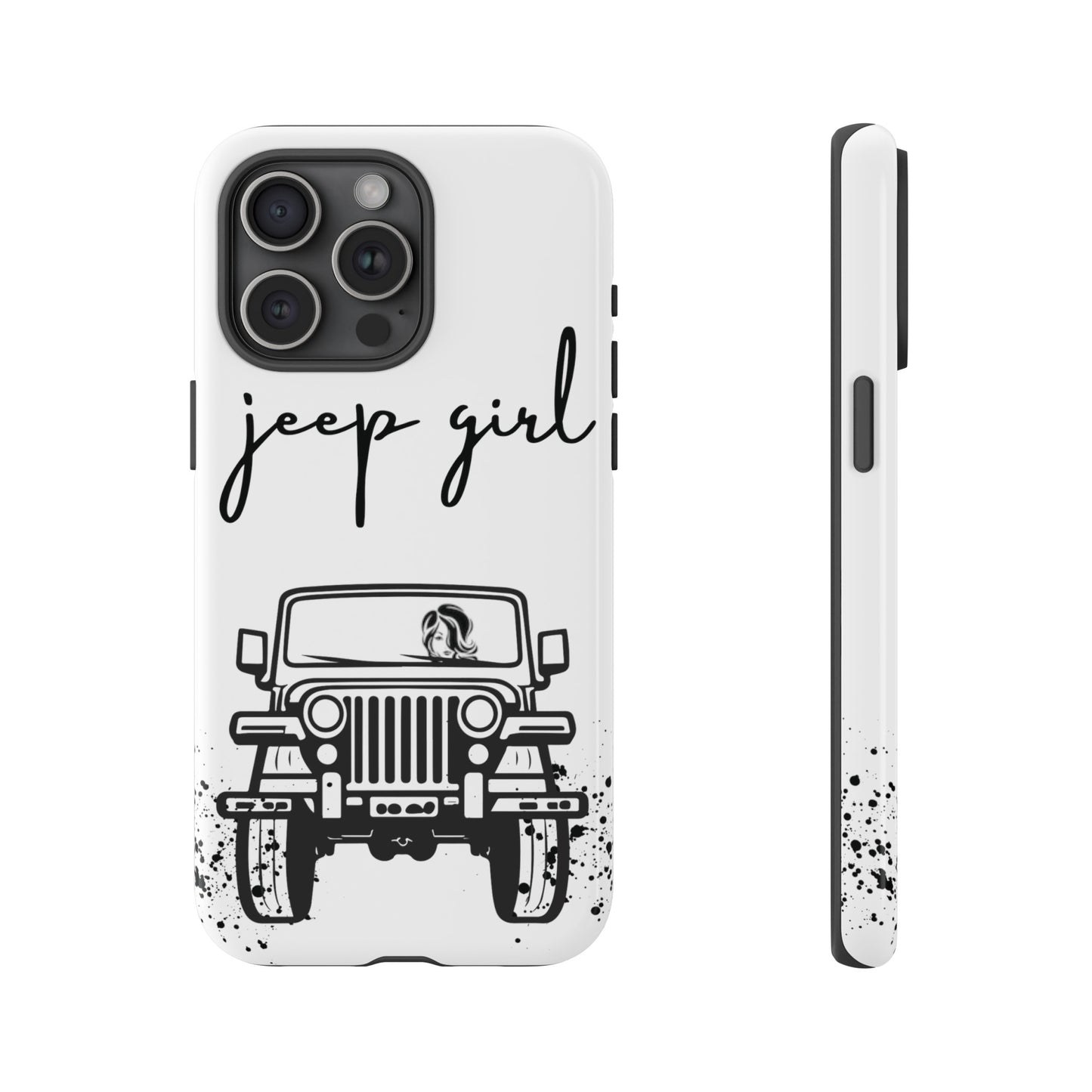 CJ Jeep Girl Phone Case