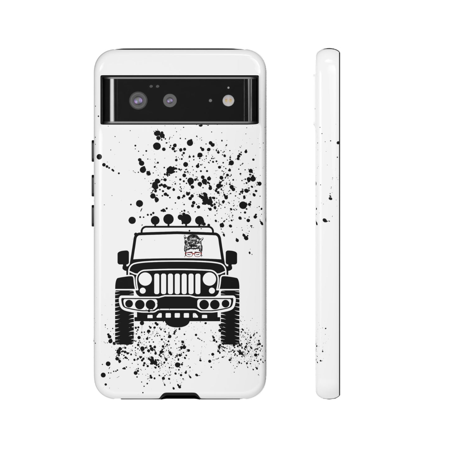 Off Road Girl with Glasses Tough Cases