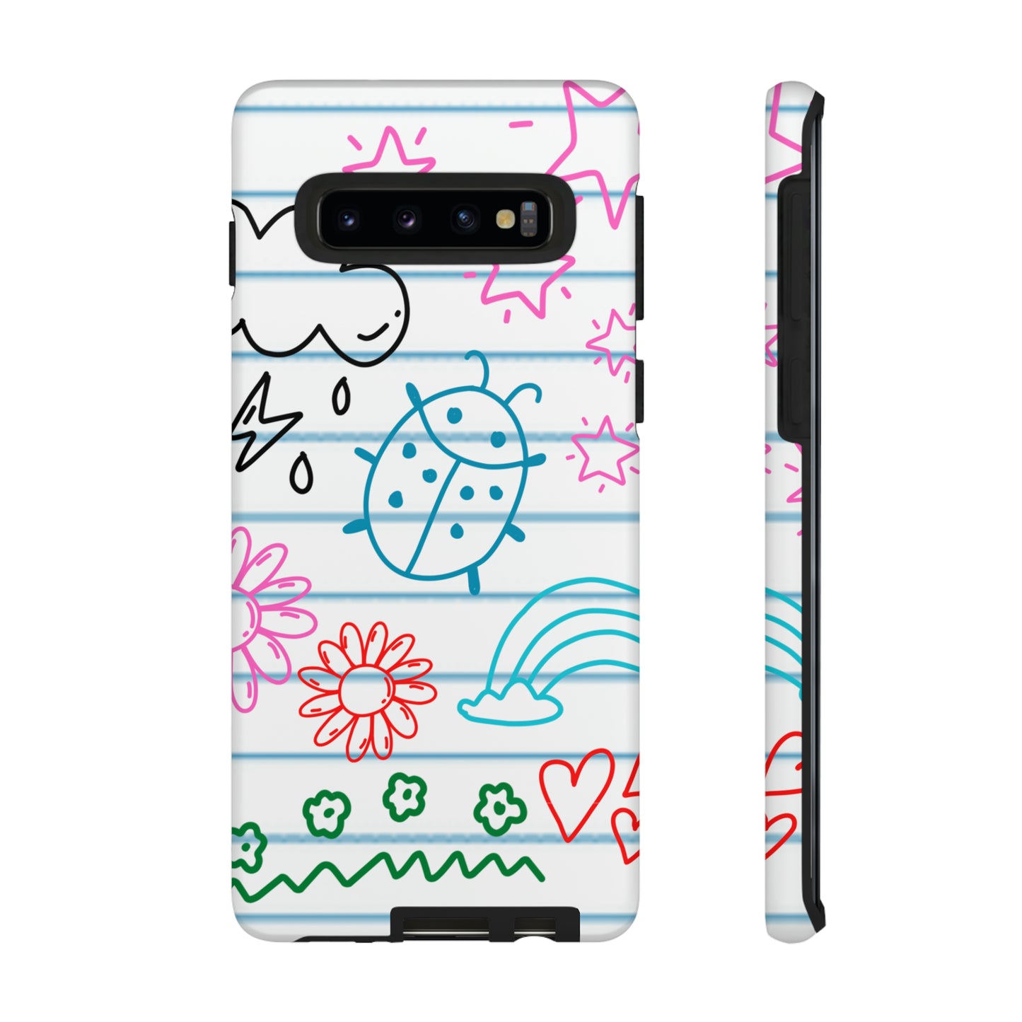 Kid Doodles Protective Phone Case for IPhone, Google and Samsung phones