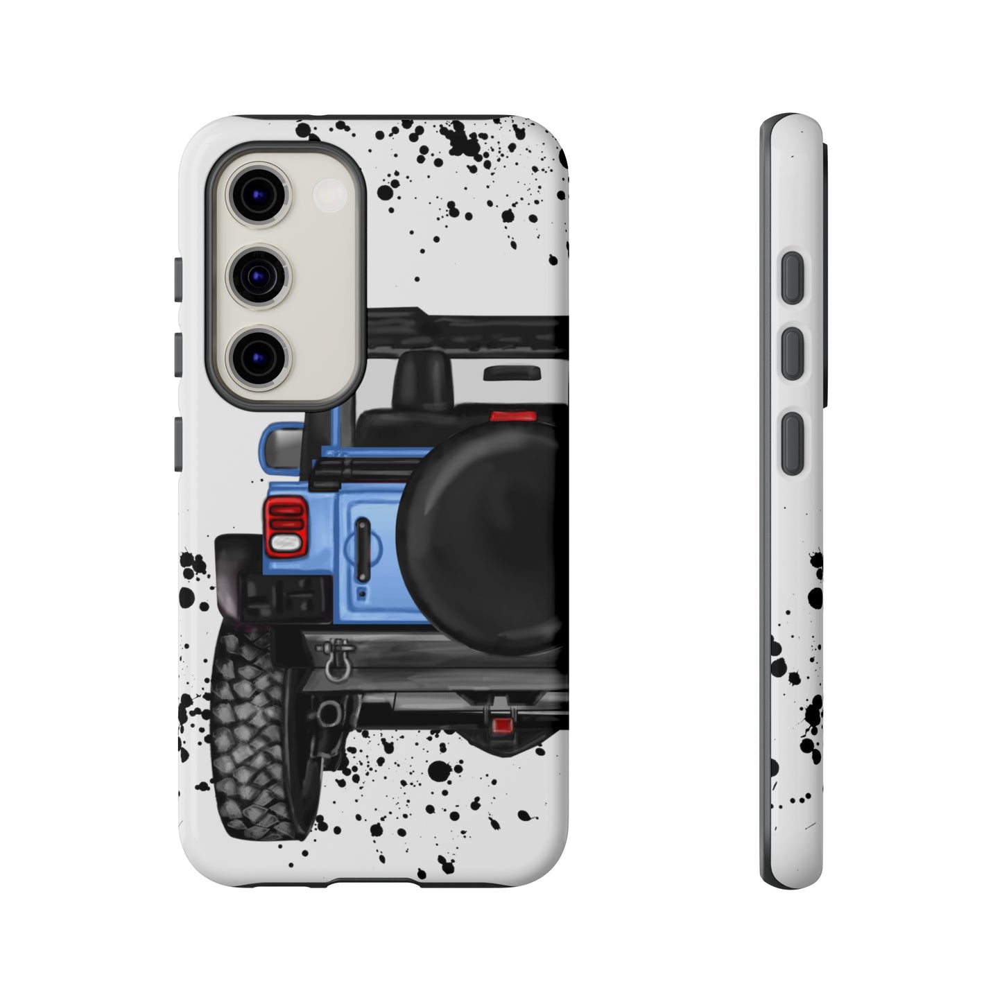 Off Road Life Light Blue Protective Case for Iphone, Google and Samsung