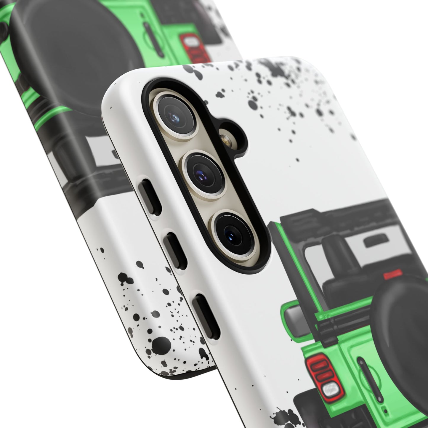 Off Road Life Green Protective Case for Iphone, Google and Samsung