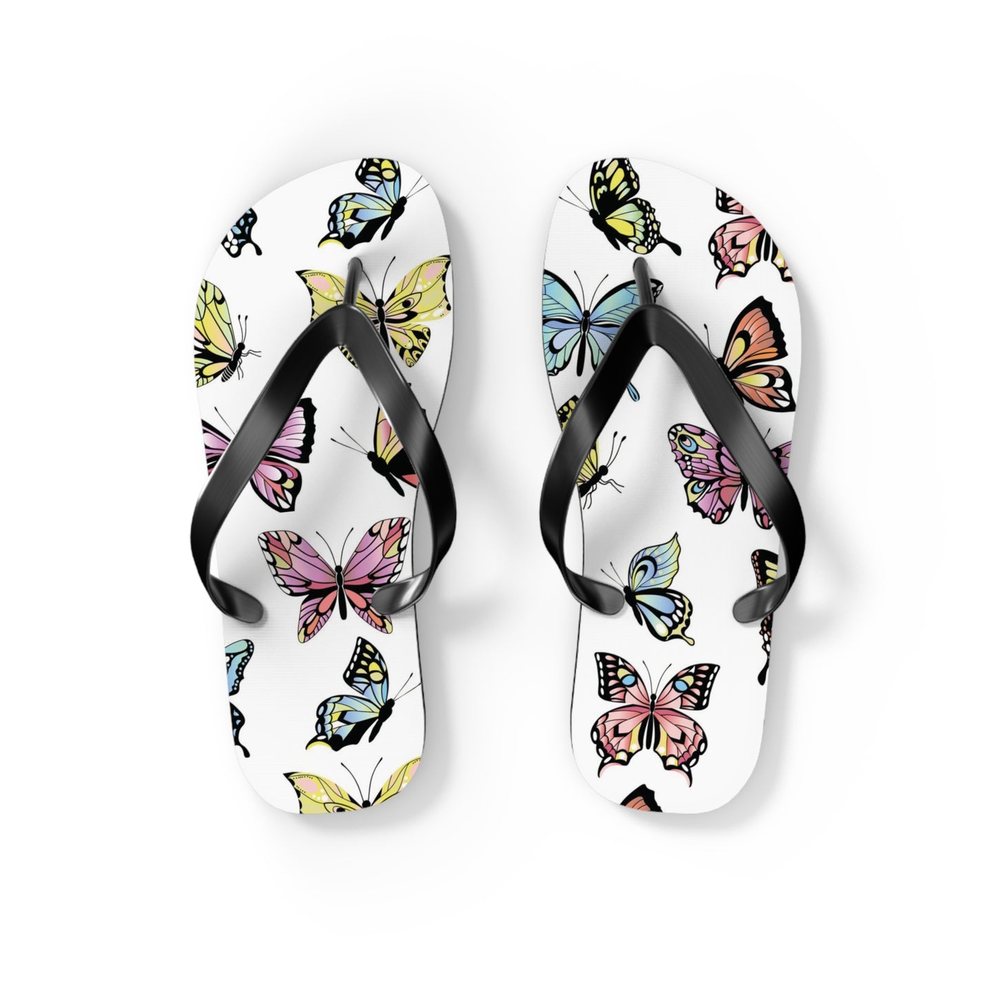 Butterfly Summer Flip Flops