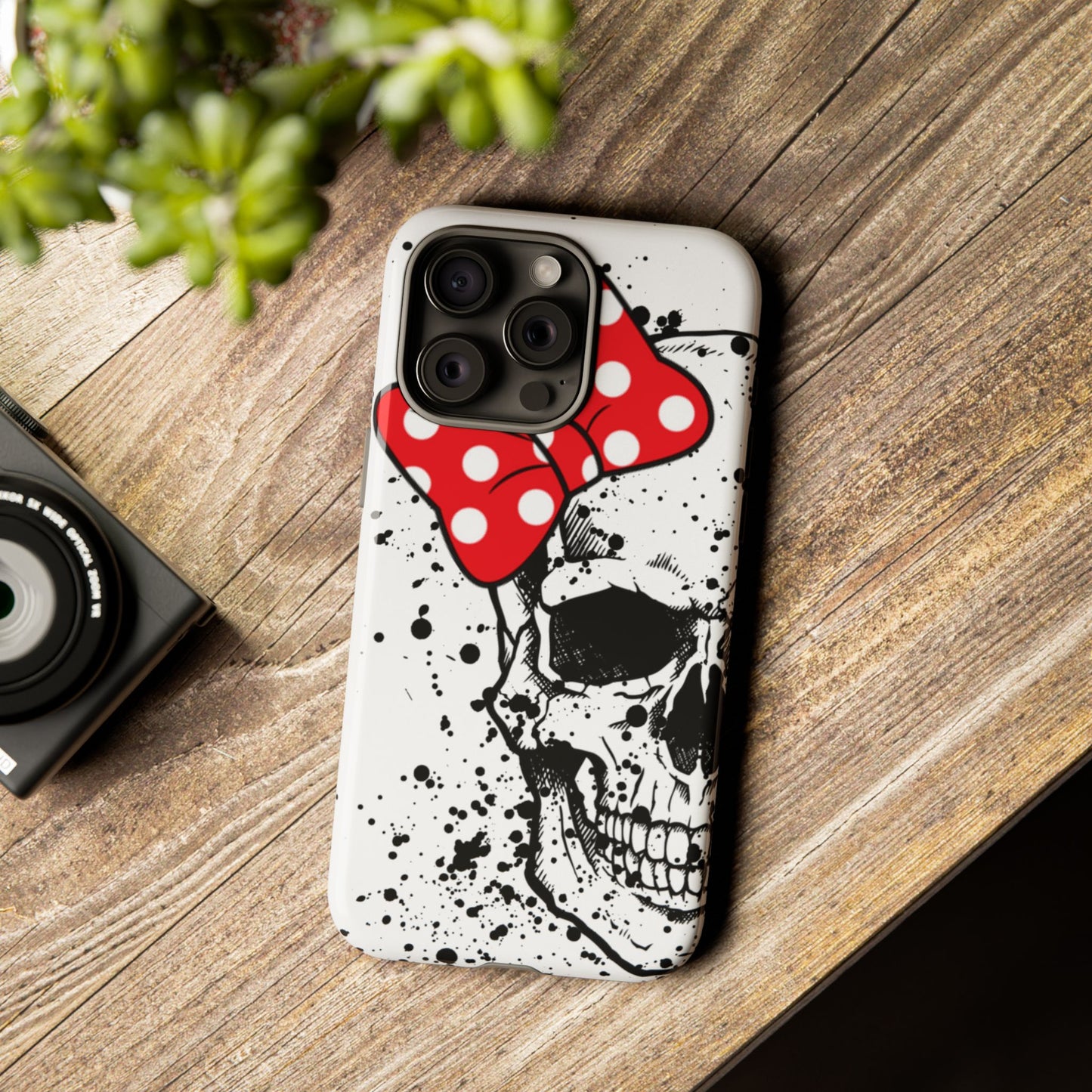 Disney Bow Skull Phone Case
