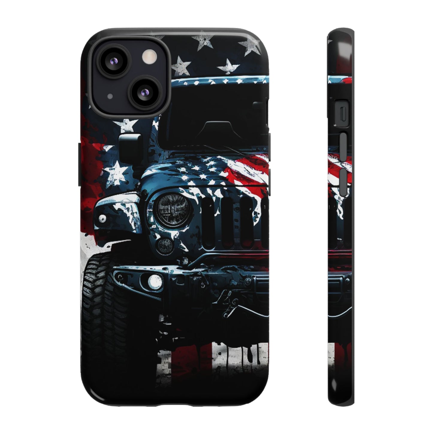 Off Roading Patriotic Protective Drop Proof Case Iphone, Samsung and Google phones