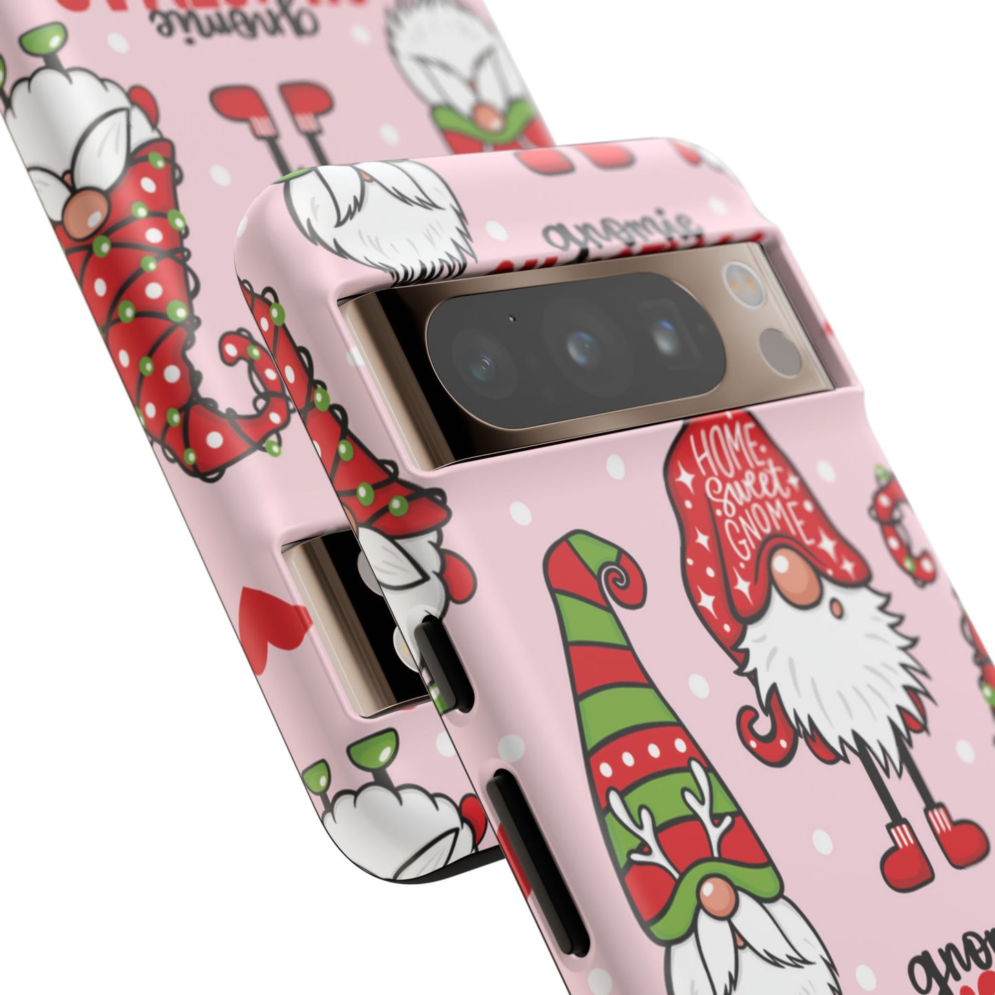 Gnomie Christmas Wrangler Protective Phone Case for Iphone, Samsung and Google Phones