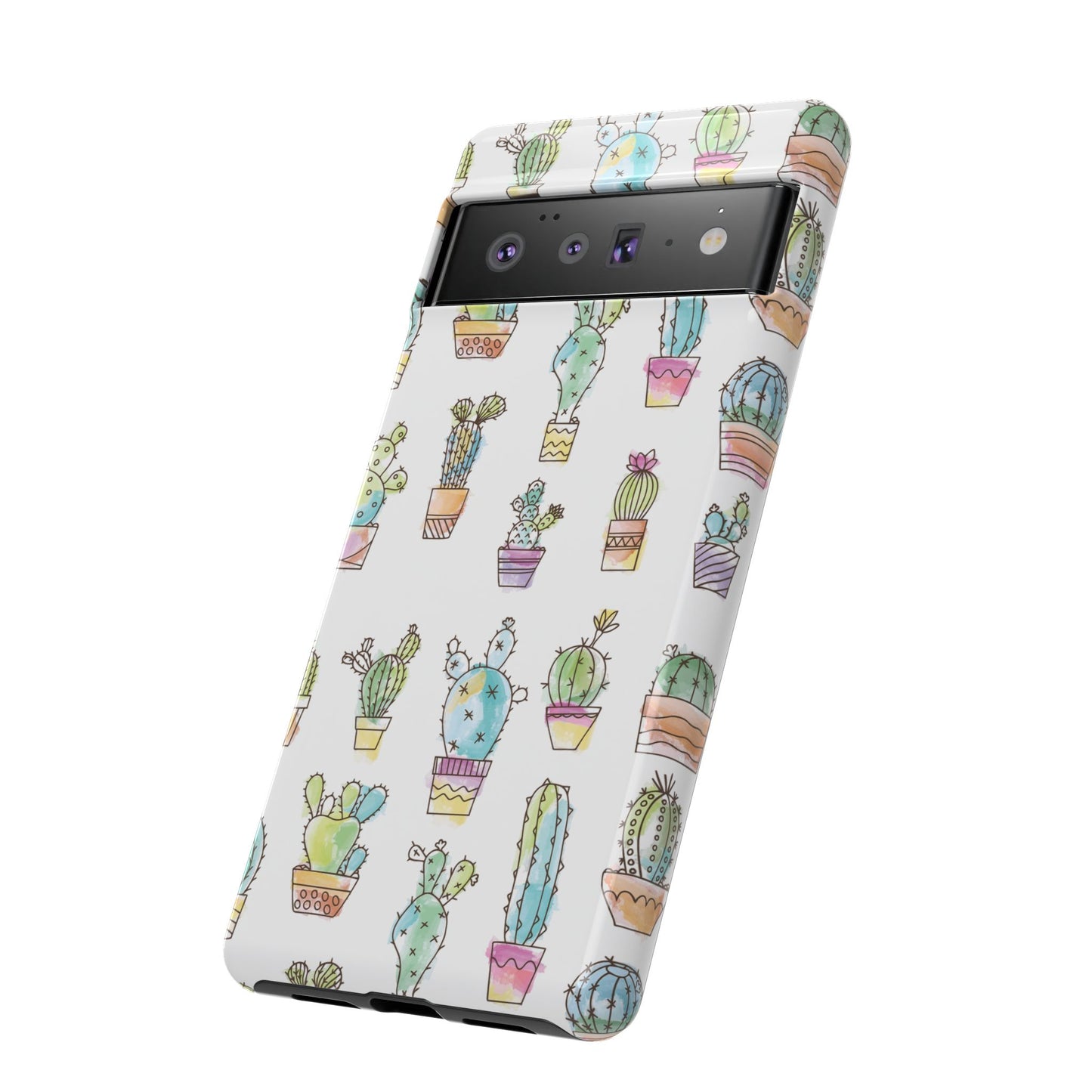 Pastel Cactus Love Phone Case