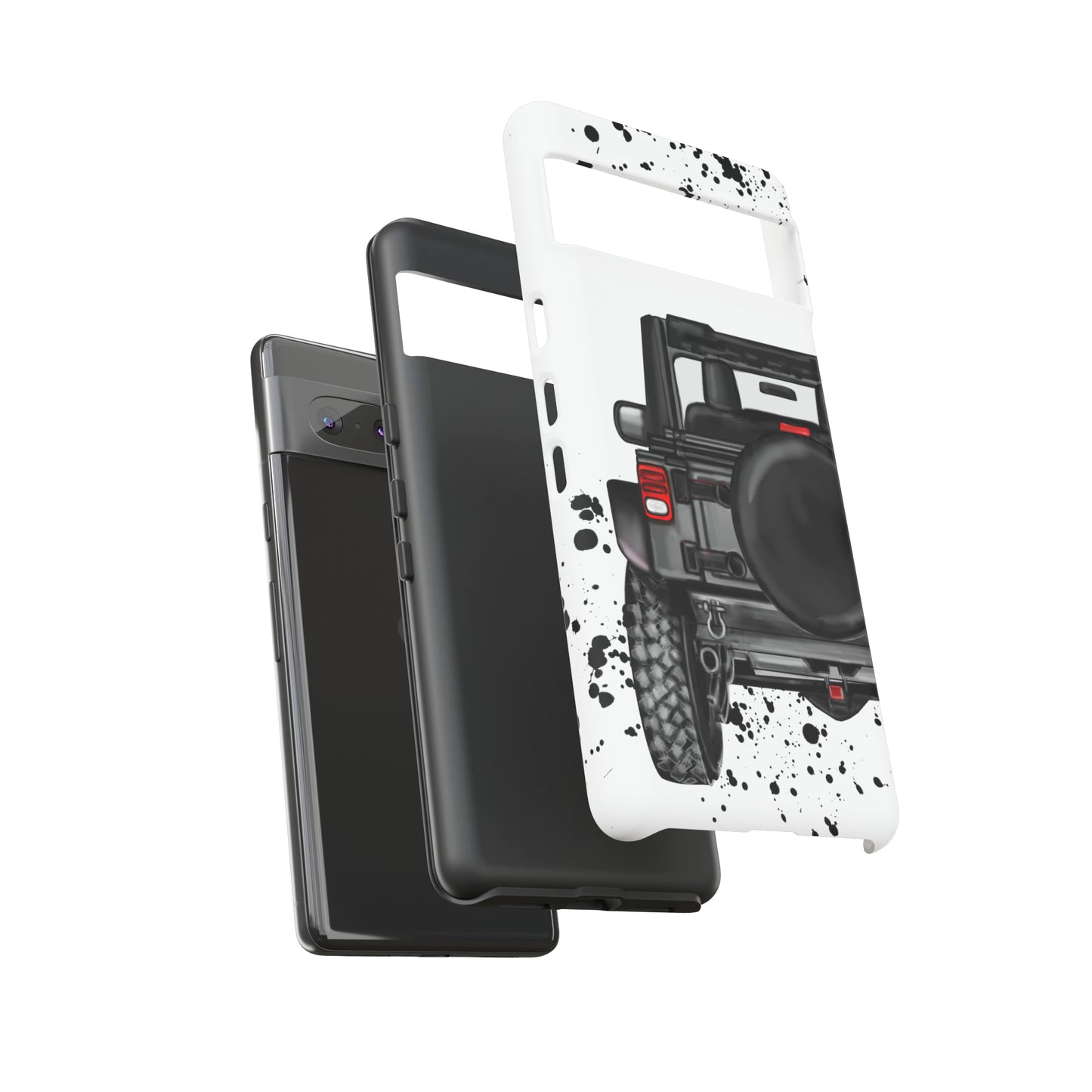 Off Road Life Charcoal Grey Protective Case for Iphone, Google and Samsung