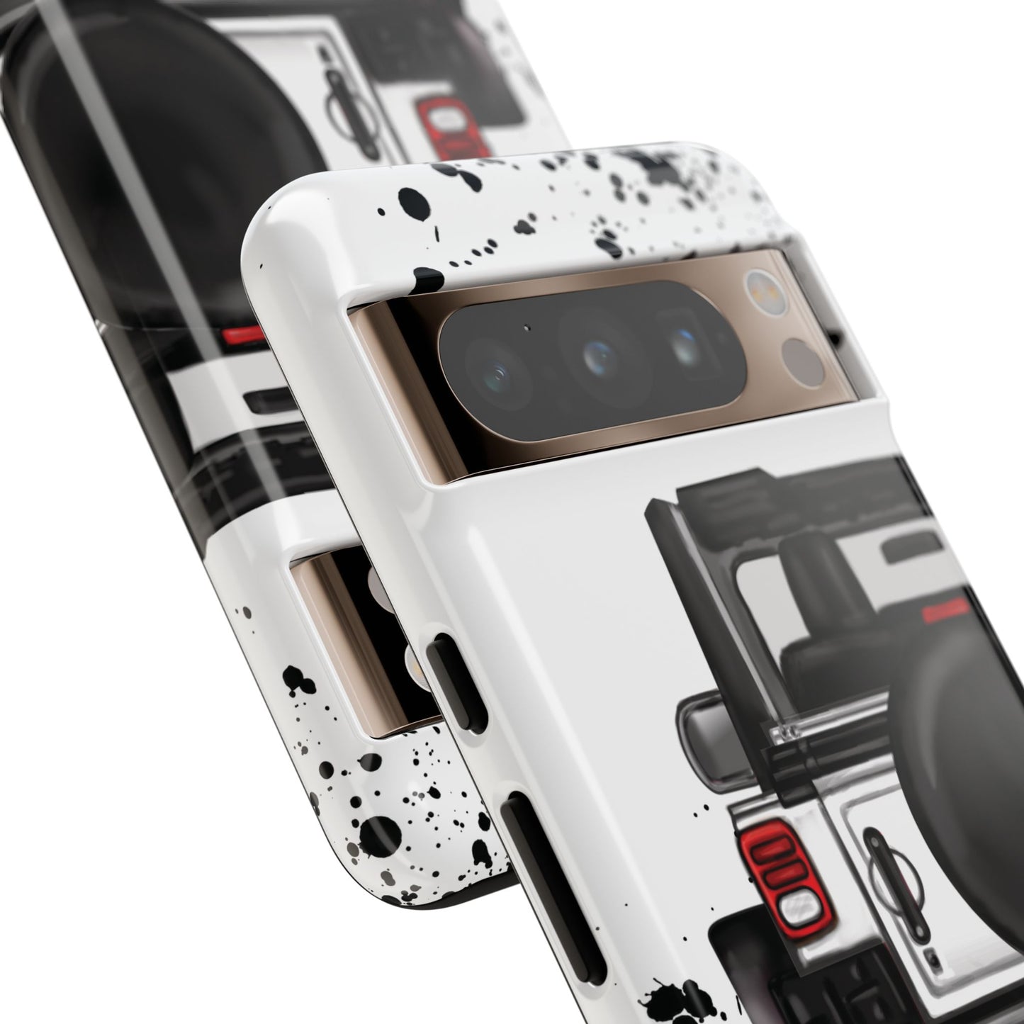 Off Road Life White Protective Case for Iphone, Google and Samsung