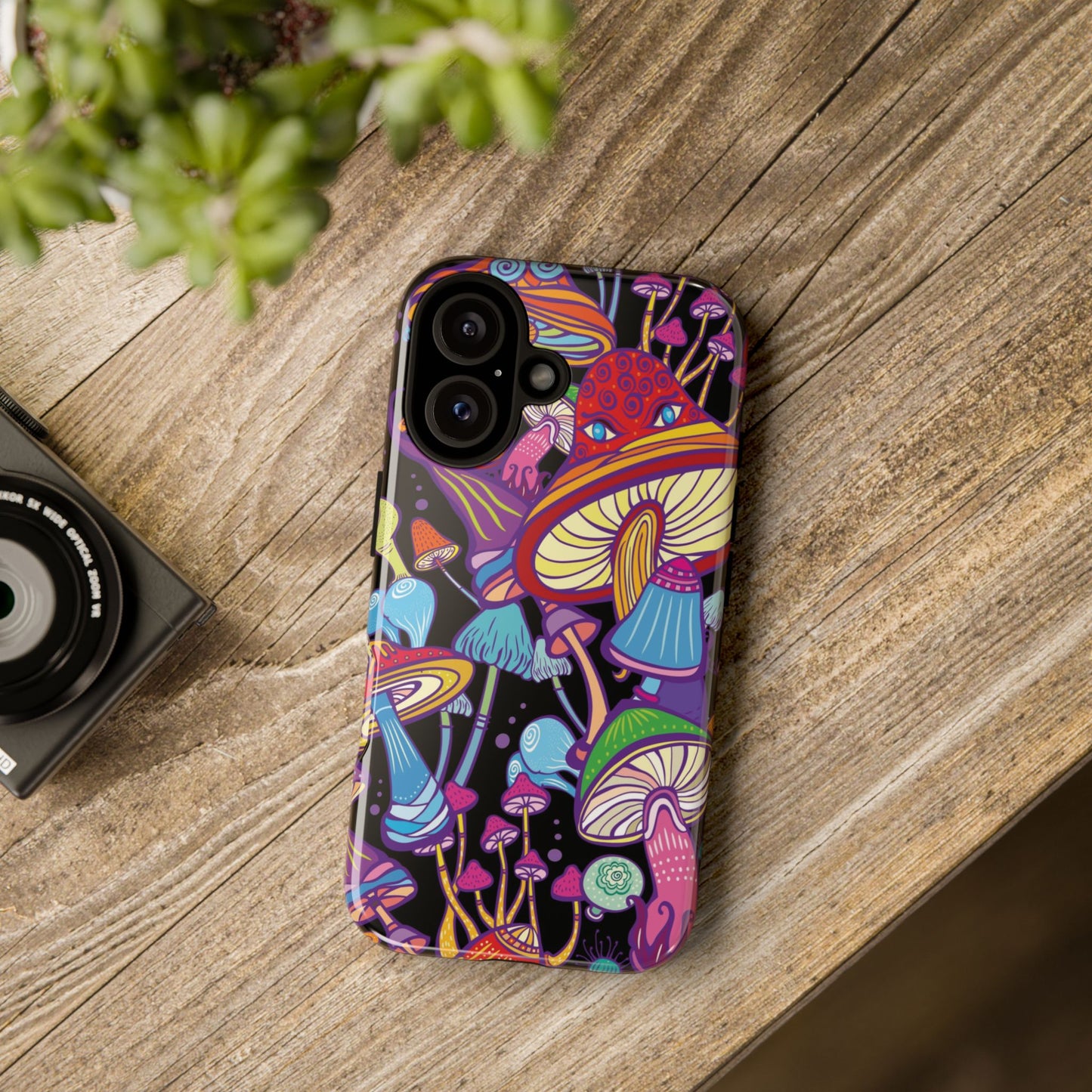 Bold Mushroom Protective Phone Case
